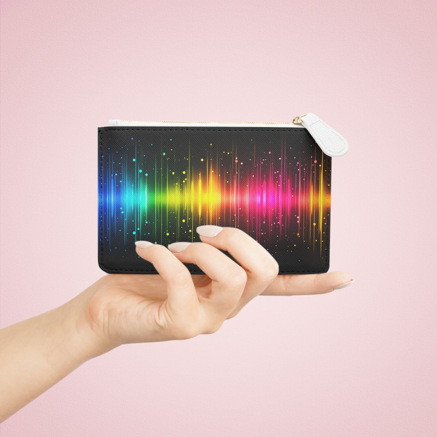 Rainbow Mini Clutch Bag - Vibrant Colors Collection