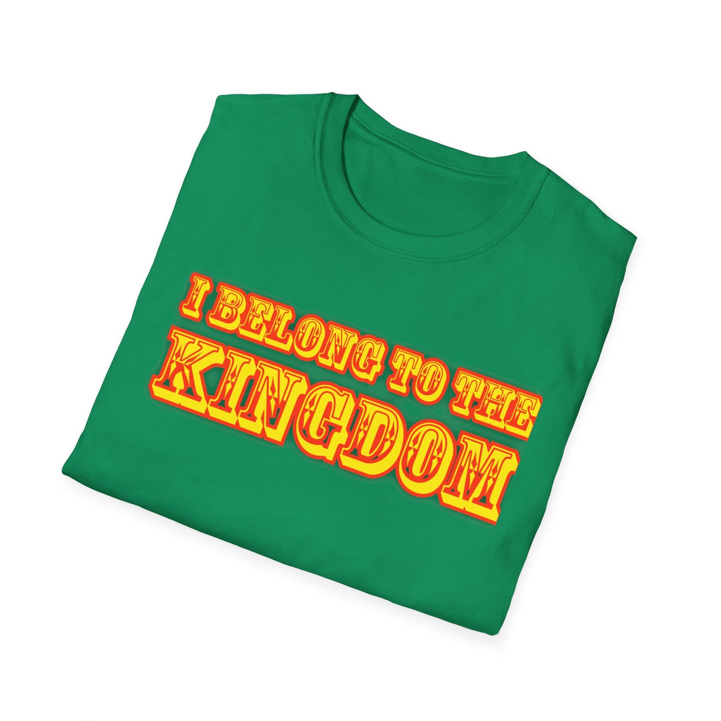 I Belong to the Kingdom Unisex Softstyle T-Shirt - Rashee Rice Graphic Tee for Fans