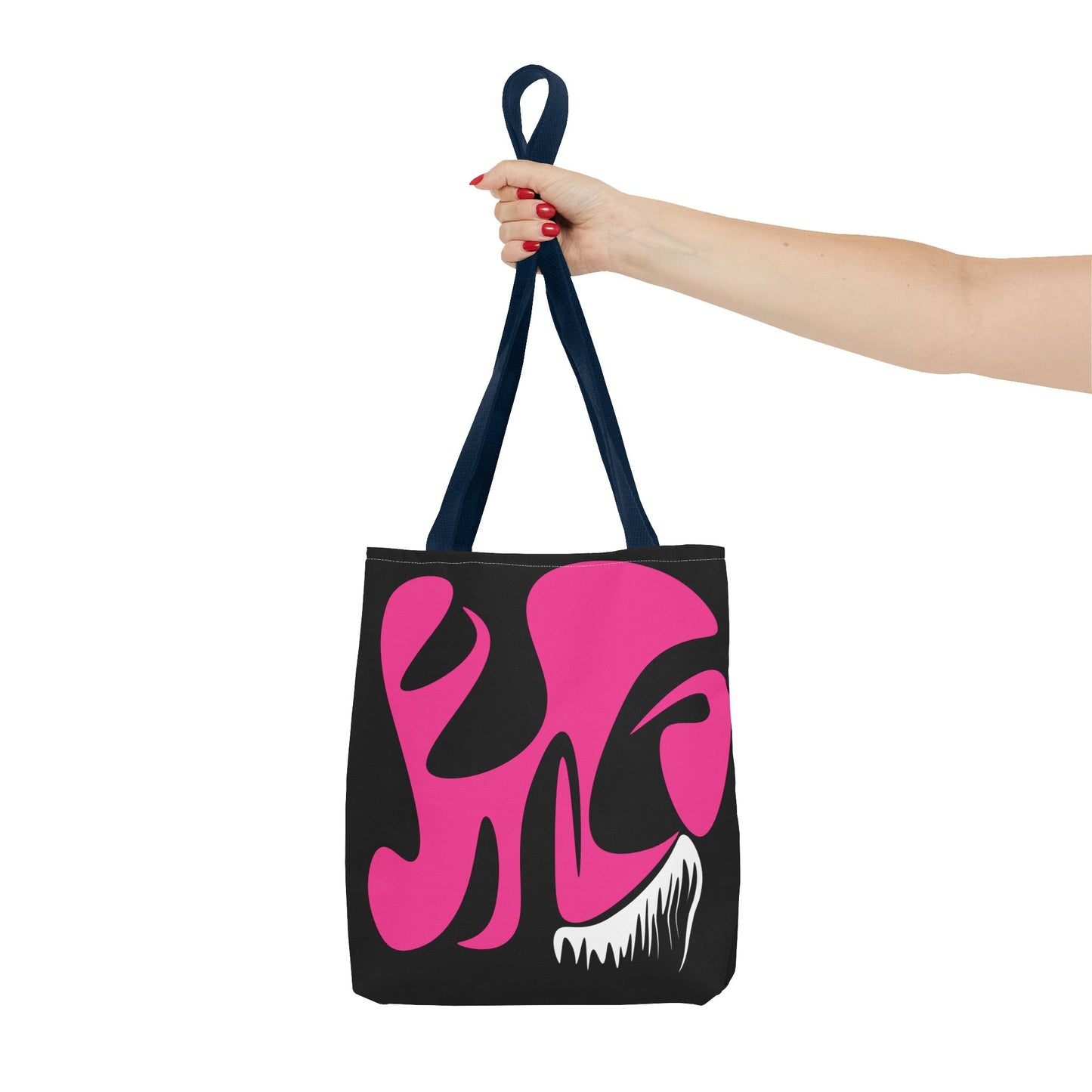 Chic Abstract Pink Design Tote Bag - Stylish & Functional