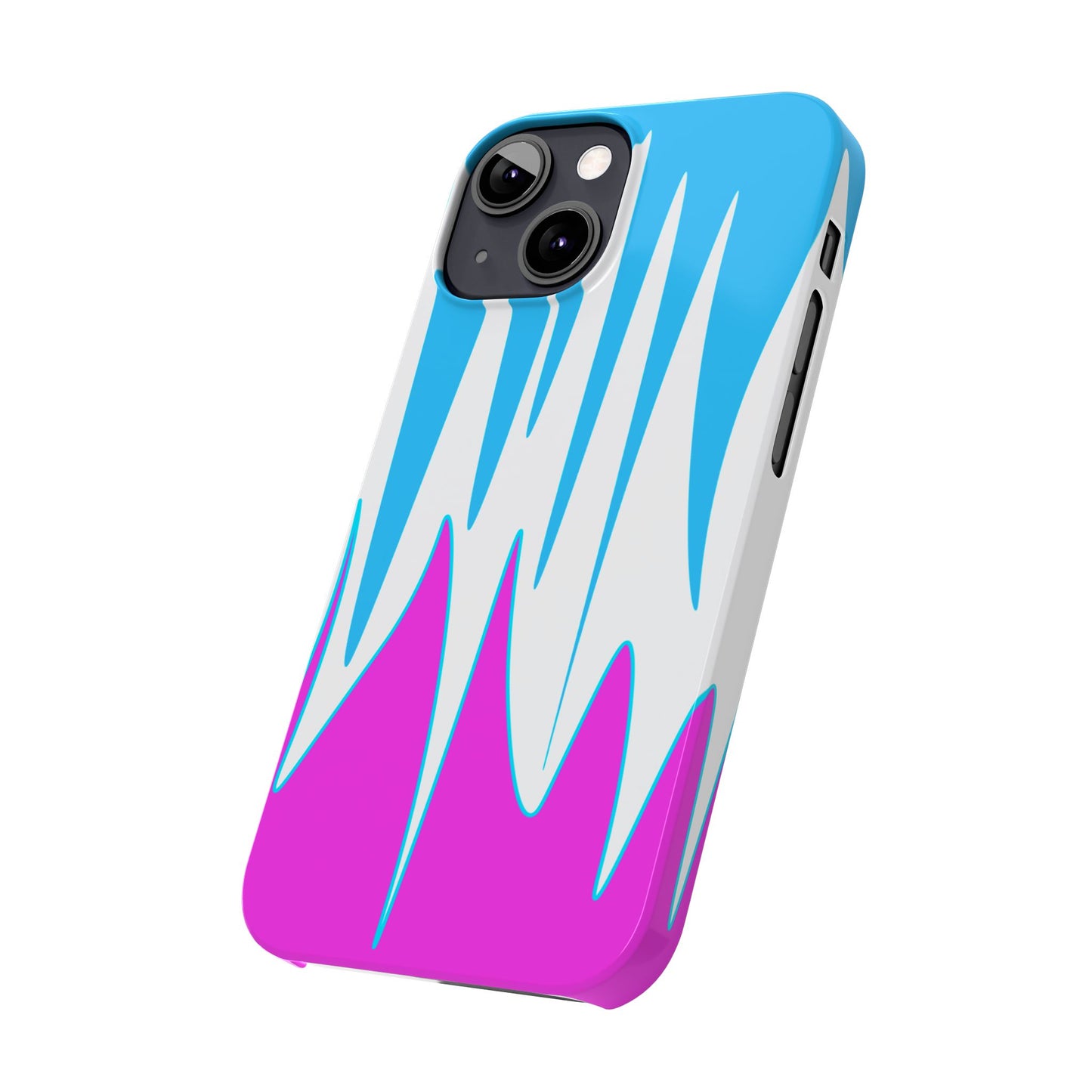 Vibrant Abstract Phone Case - Slim Fit, Phone Accessories, Custom Smartphone Case, Trendy iPhone Cover, Stylish Gift for Tech Lovers