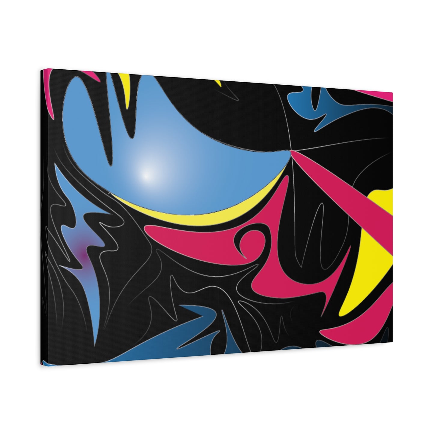 Abstract Art Canvas Print - Vibrant Modern Decor for Home