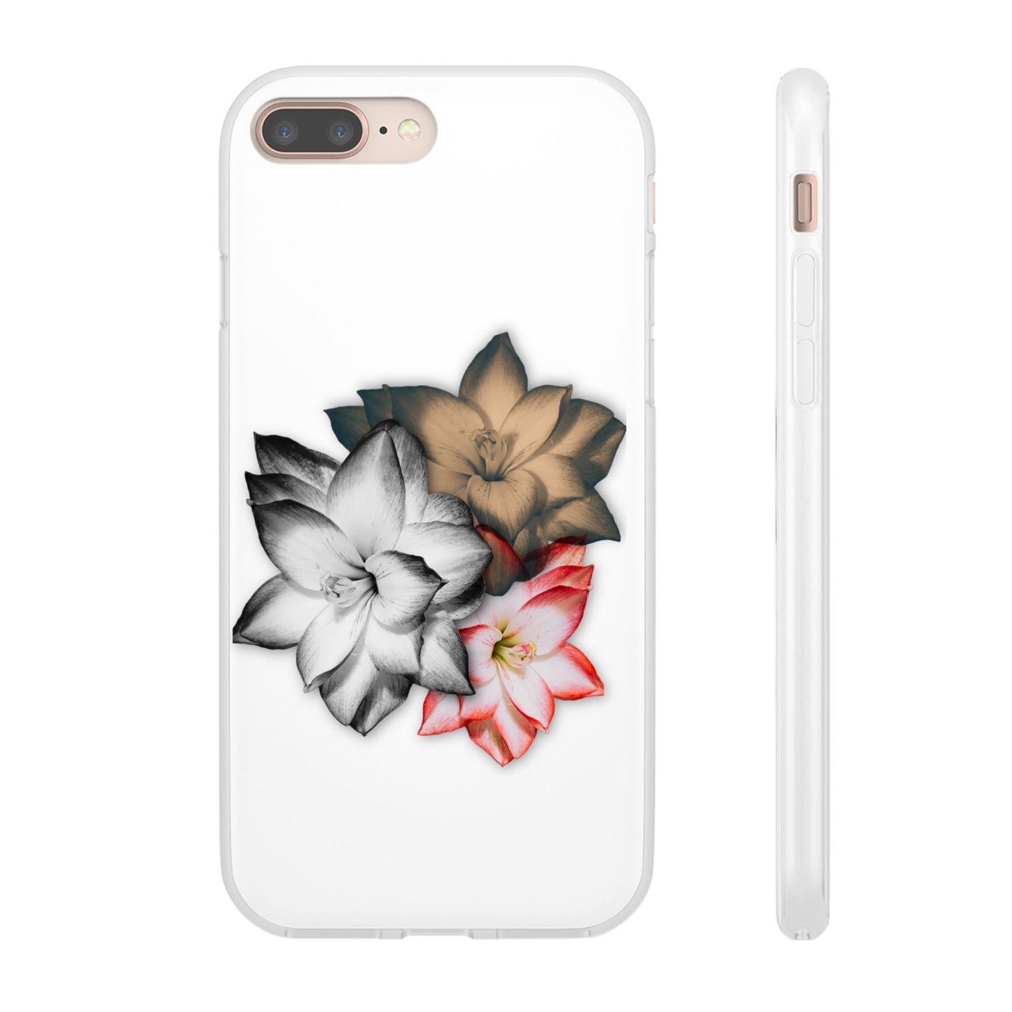 Elegant Floral Flexi Case - Stylish Phone Protection with Petal Design