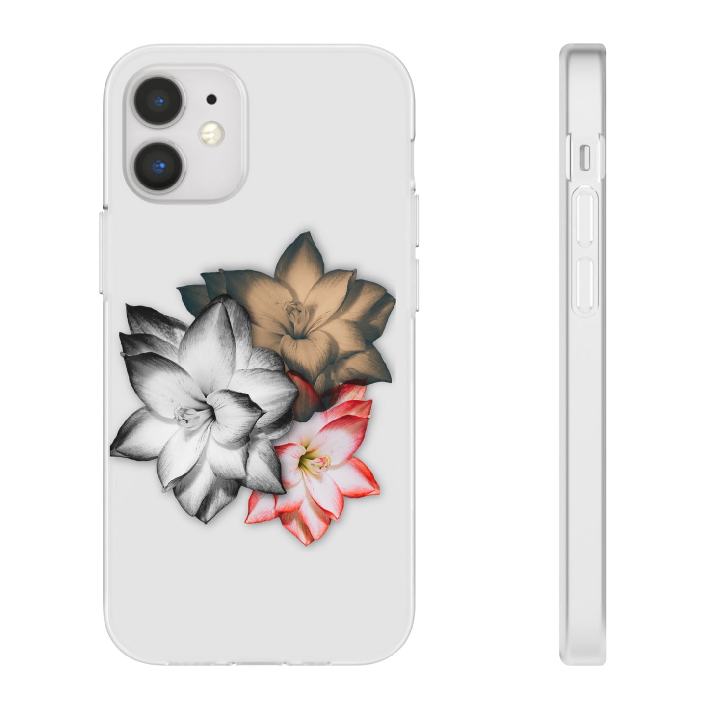 Elegant Floral Flexi Case - Stylish Phone Protection with Petal Design