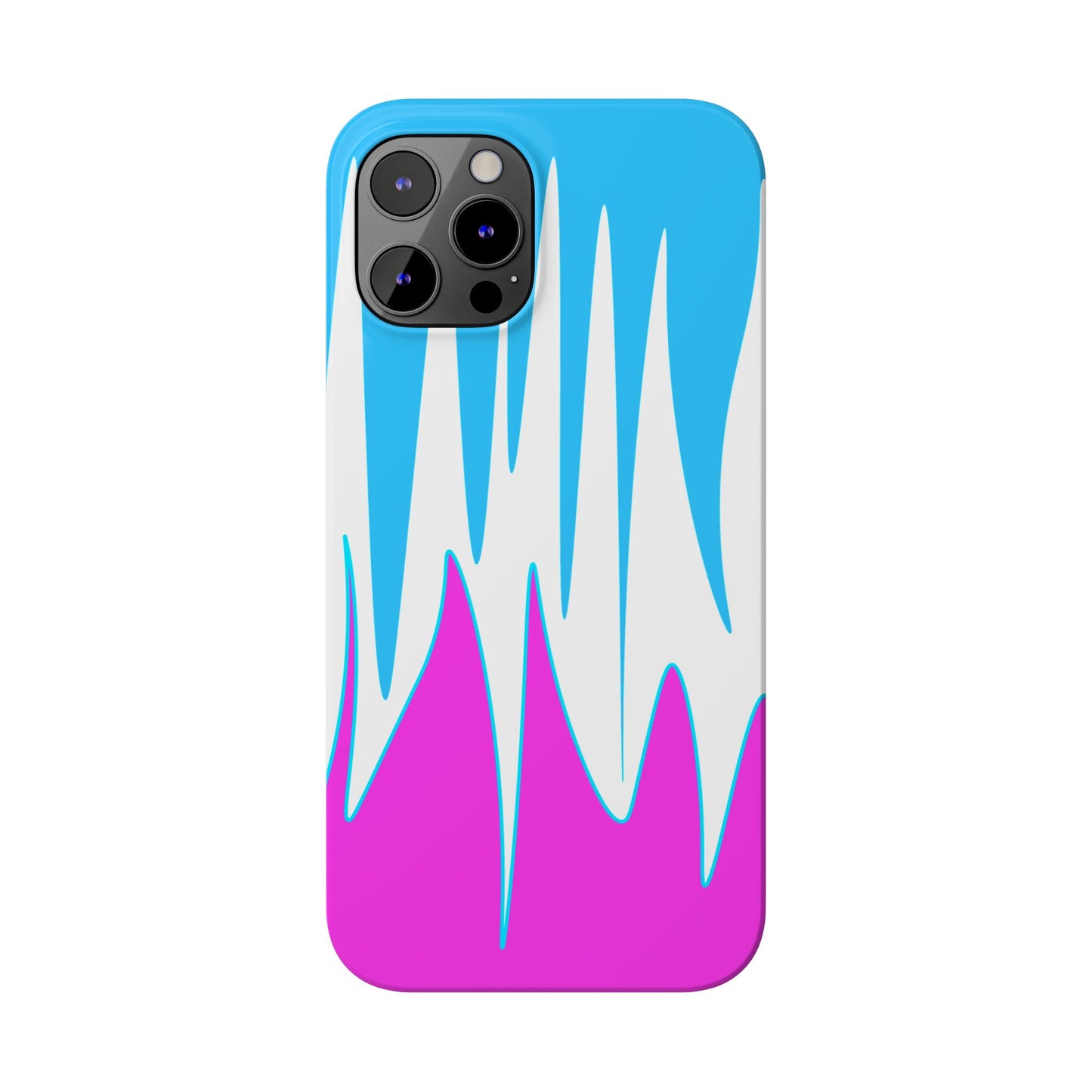 Vibrant Abstract Phone Case - Slim Fit, Phone Accessories, Custom Smartphone Case, Trendy iPhone Cover, Stylish Gift for Tech Lovers