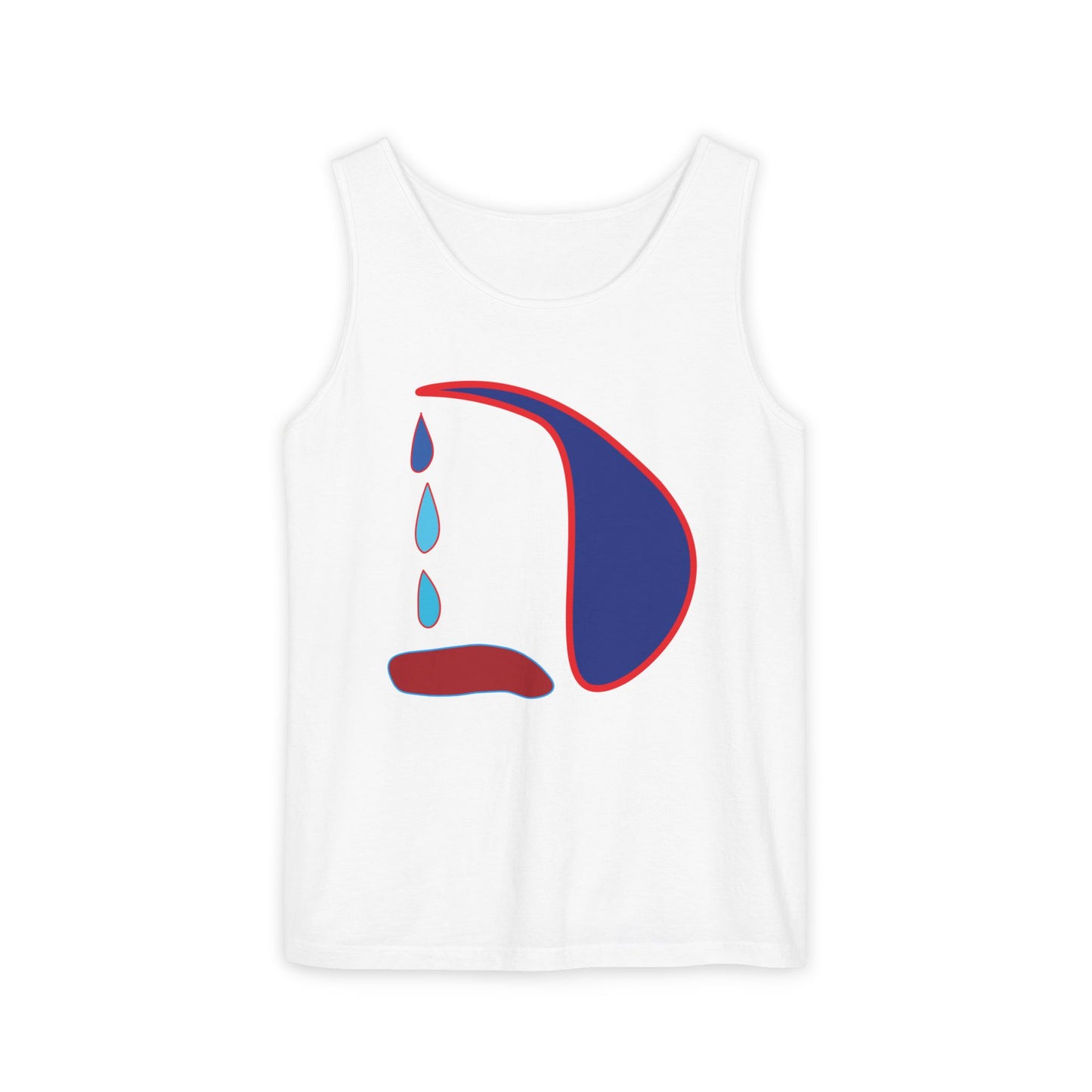 Emotional Art Unisex Garment-Dyed Tank Top | Summer Vibes & Casual Comfort