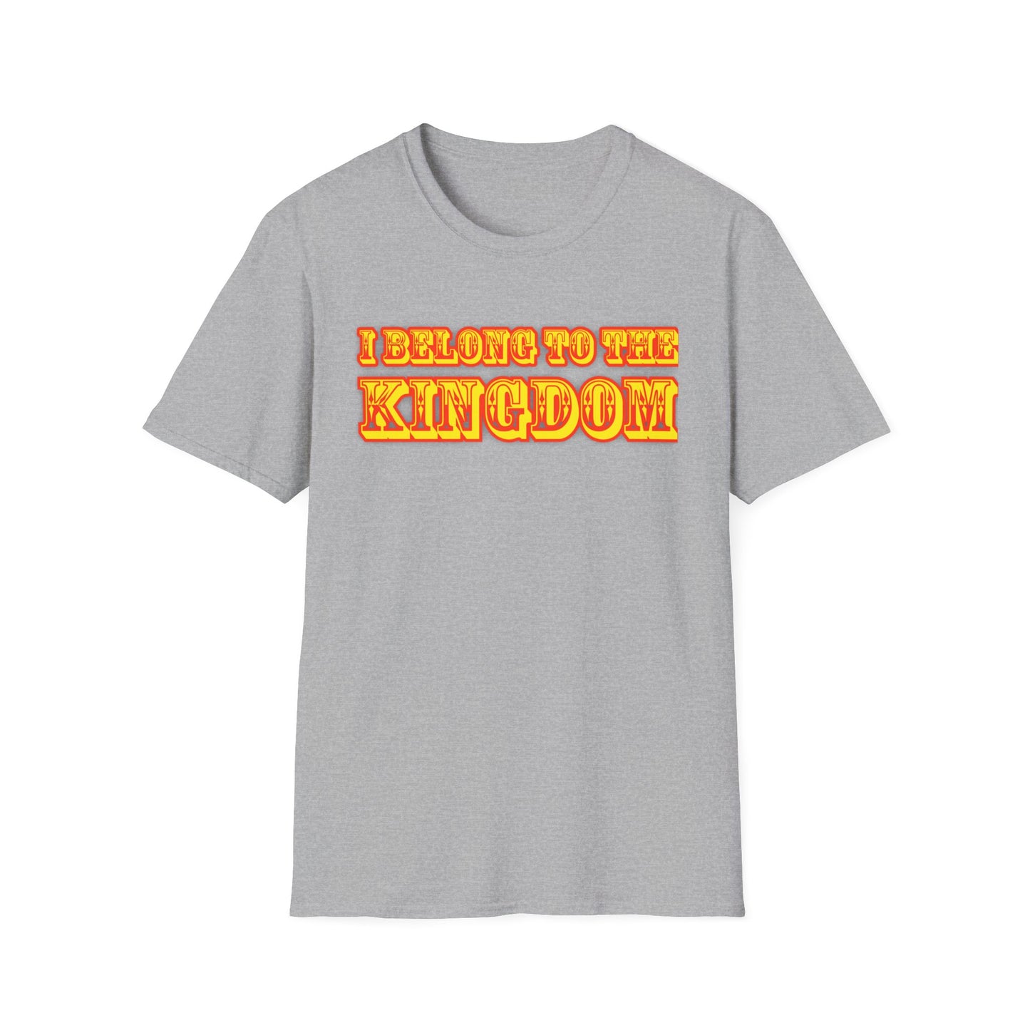 I Belong to the Kingdom Unisex Softstyle T-Shirt - Rashee Rice Graphic Tee for Fans