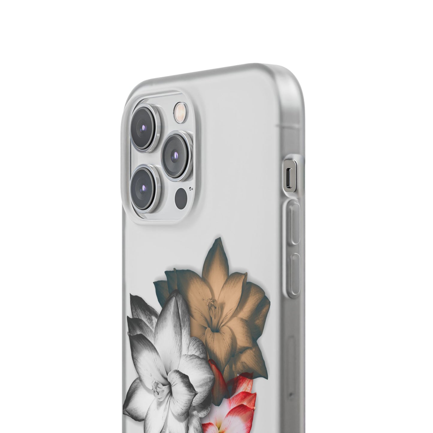 Elegant Floral Flexi Case - Stylish Phone Protection with Petal Design