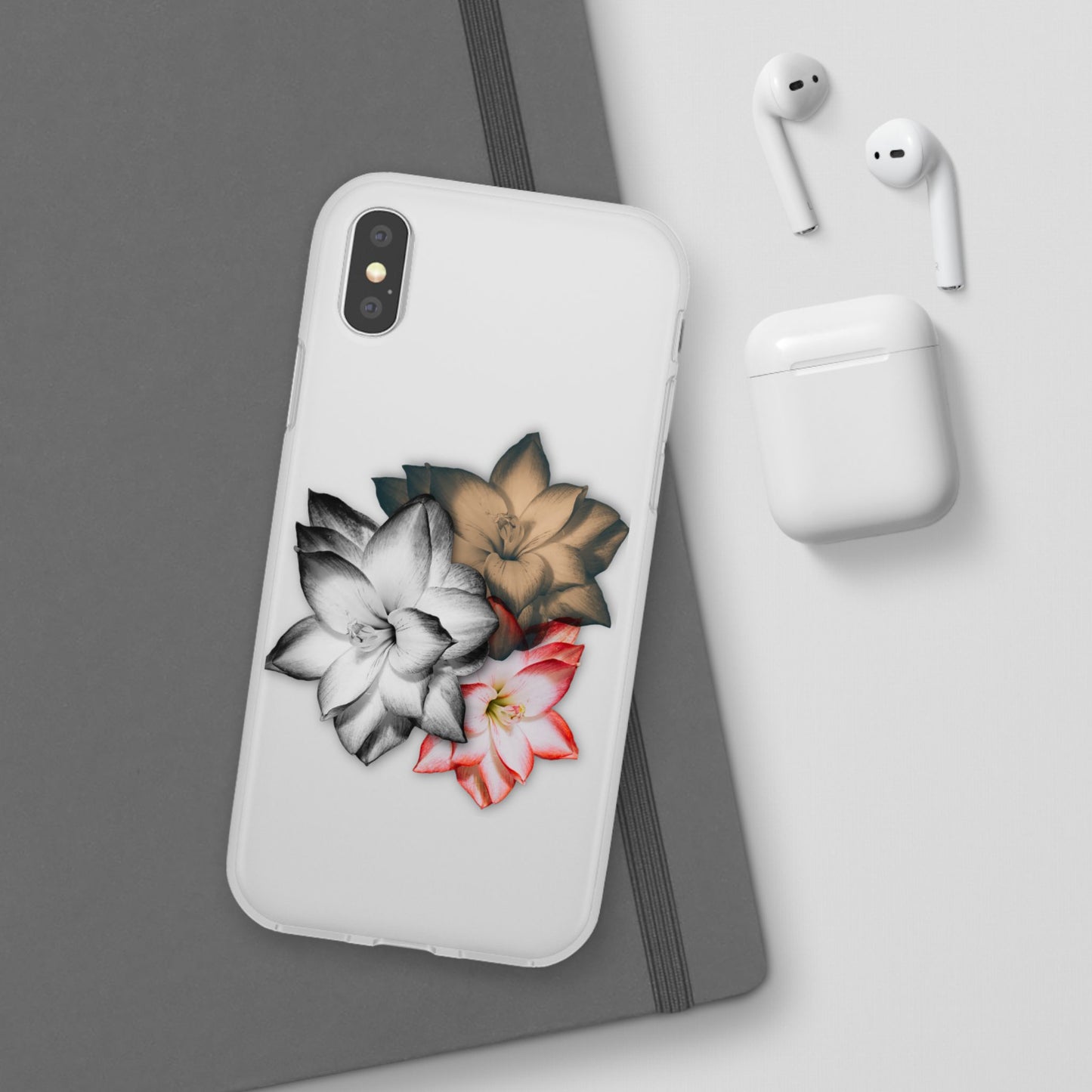 Elegant Floral Flexi Case - Stylish Phone Protection with Petal Design