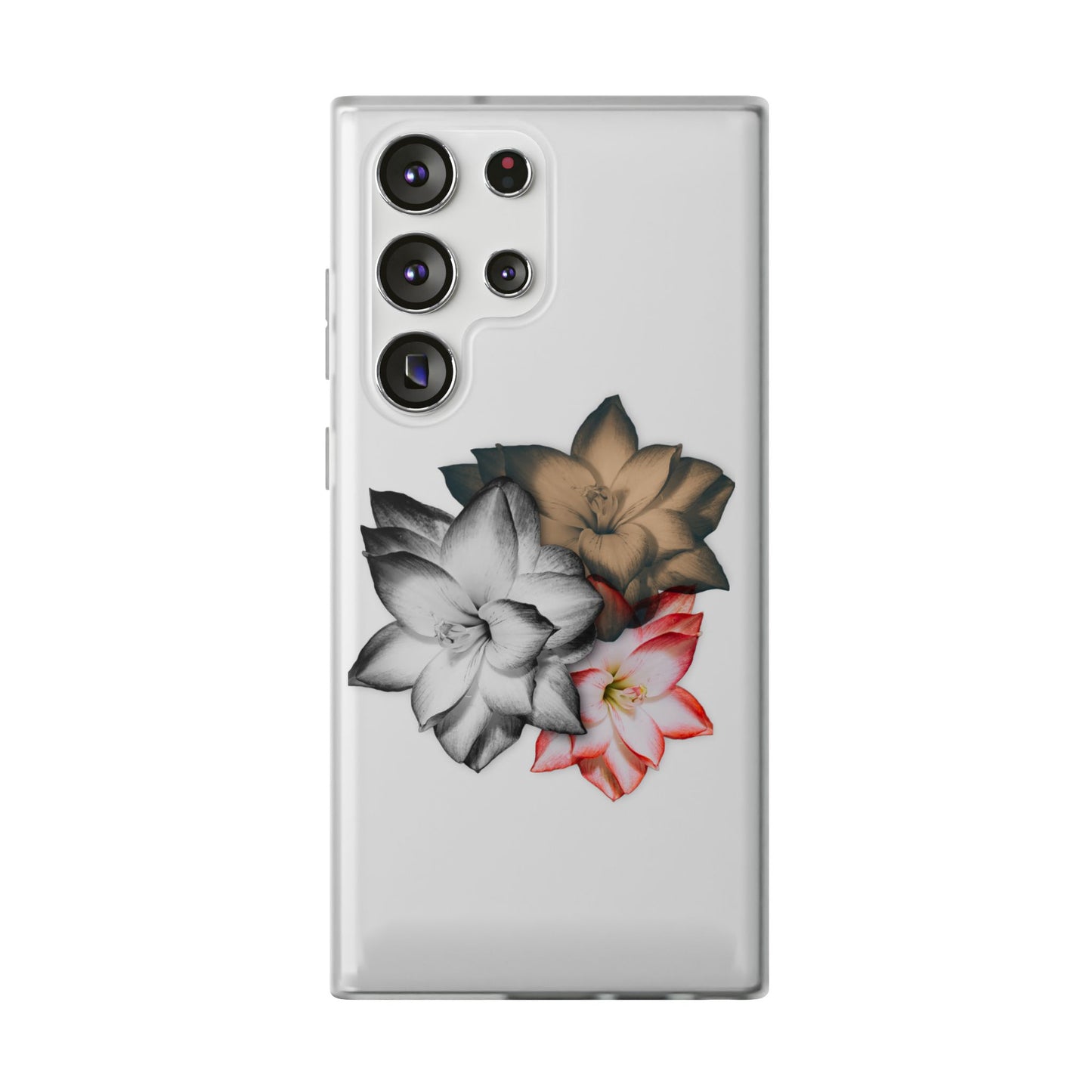 Elegant Floral Flexi Case - Stylish Phone Protection with Petal Design