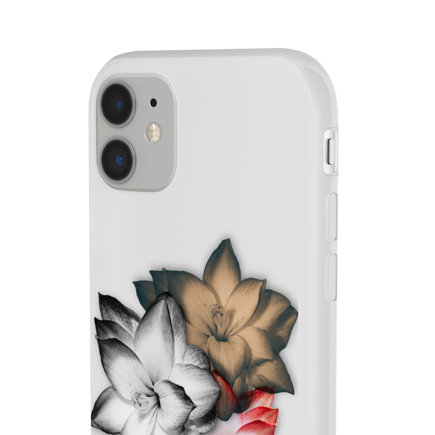Elegant Floral Flexi Case - Stylish Phone Protection with Petal Design