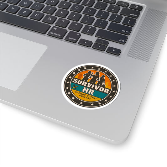 Survivor-Themed Kiss-Cut Stickers for HR Professionals, Fun Motivational Decals for Team Spirit, Ideal for Gifts, Office Decor, and [...]