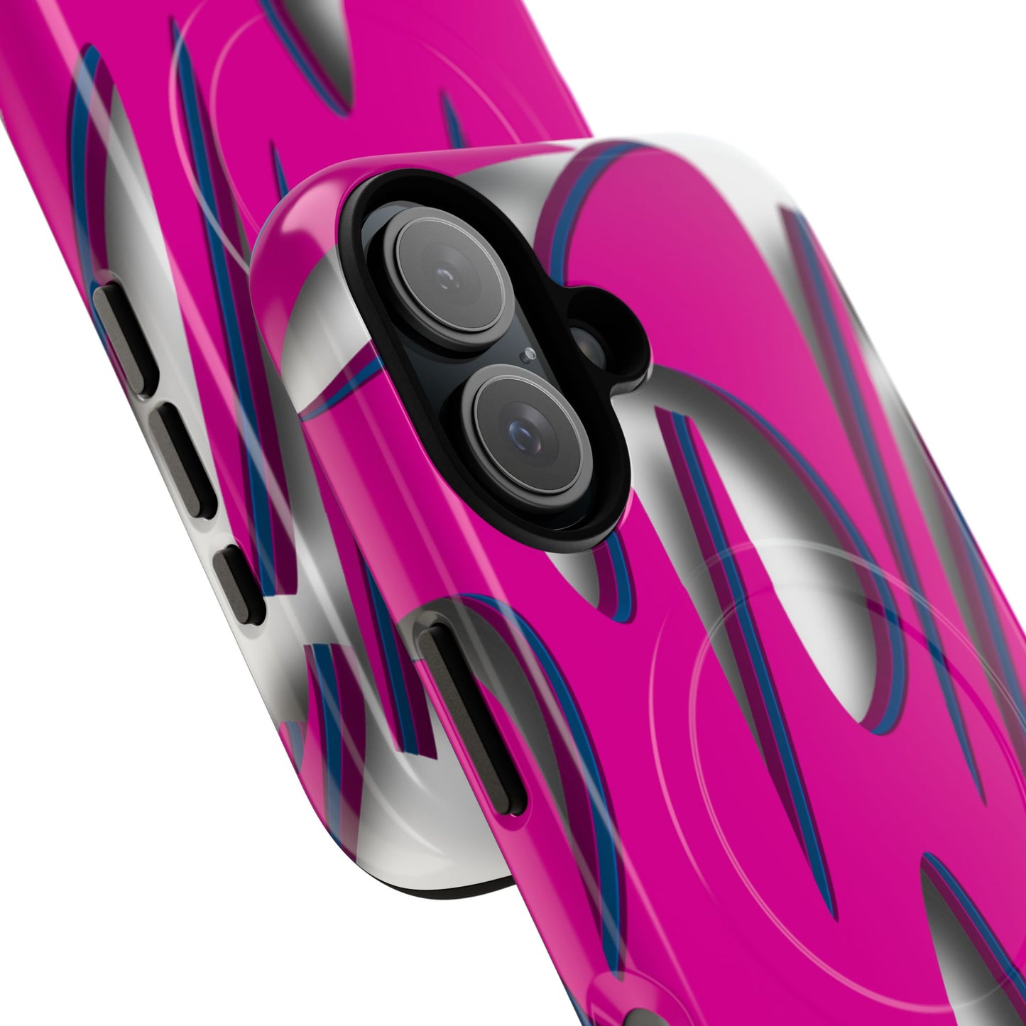 Bold Tough Magnetic Phone Case | Vibrant Pink Design
