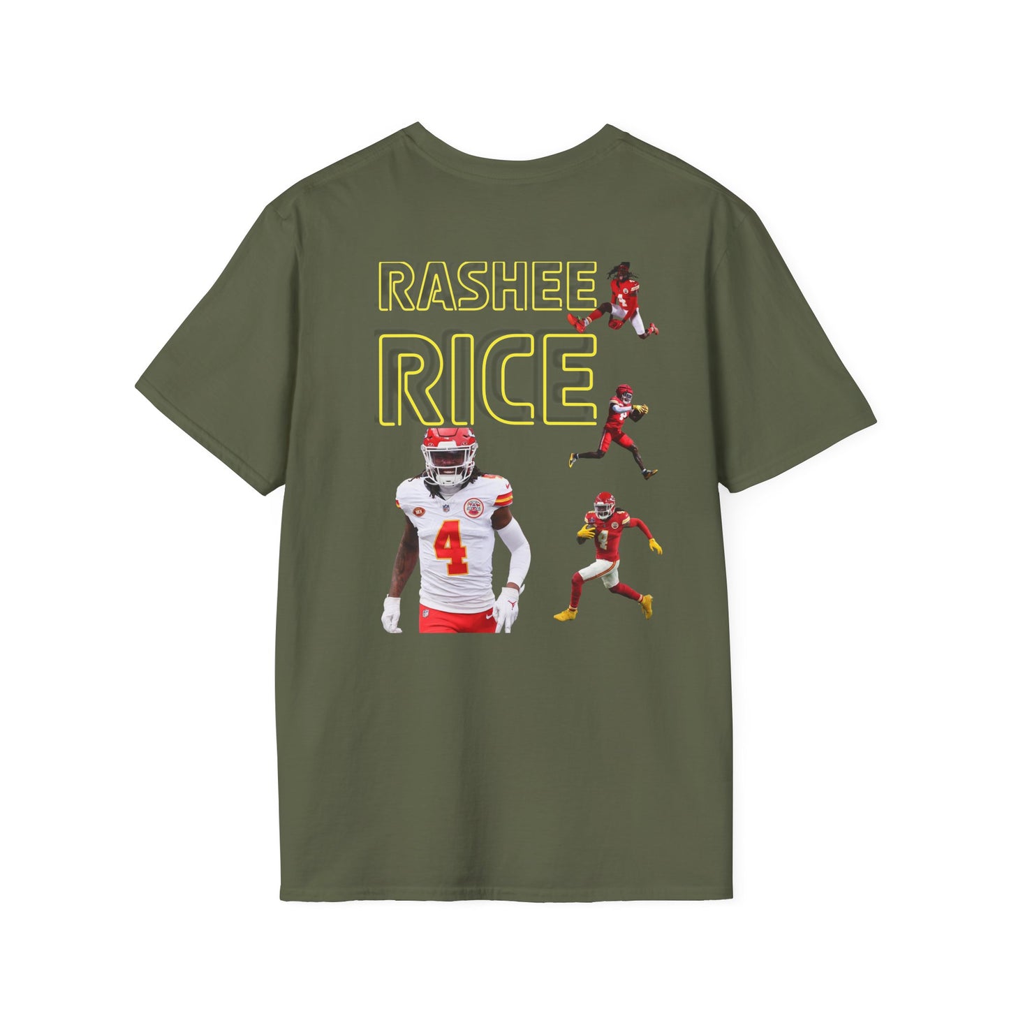 I Belong to the Kingdom Unisex Softstyle T-Shirt - Rashee Rice Graphic Tee for Fans