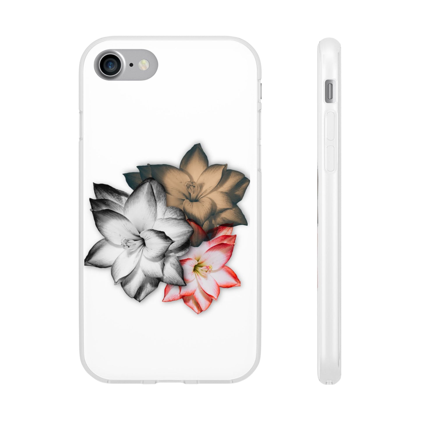 Elegant Floral Flexi Case - Stylish Phone Protection with Petal Design