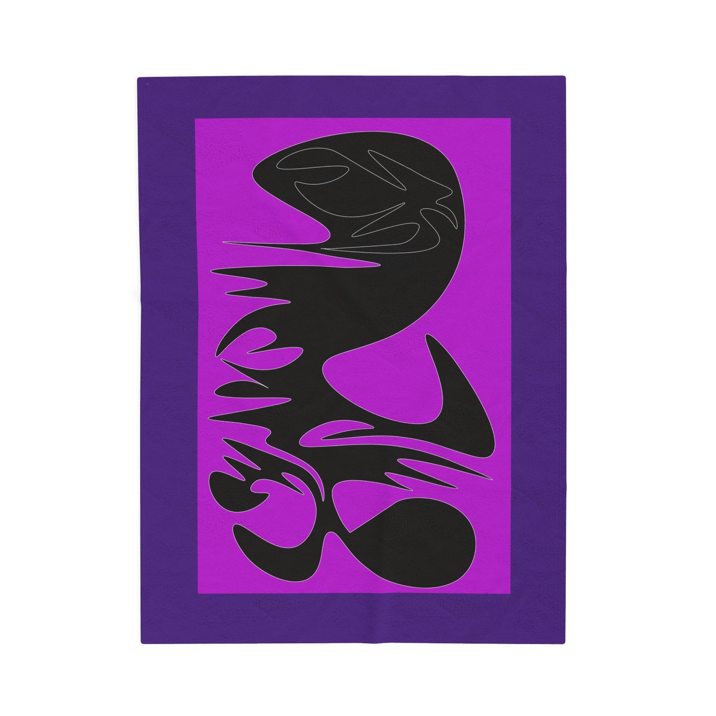 Cozy Velveteen Plush Blanket with Abstract Design - Perfect Gift for Home Decor and Special Occasions