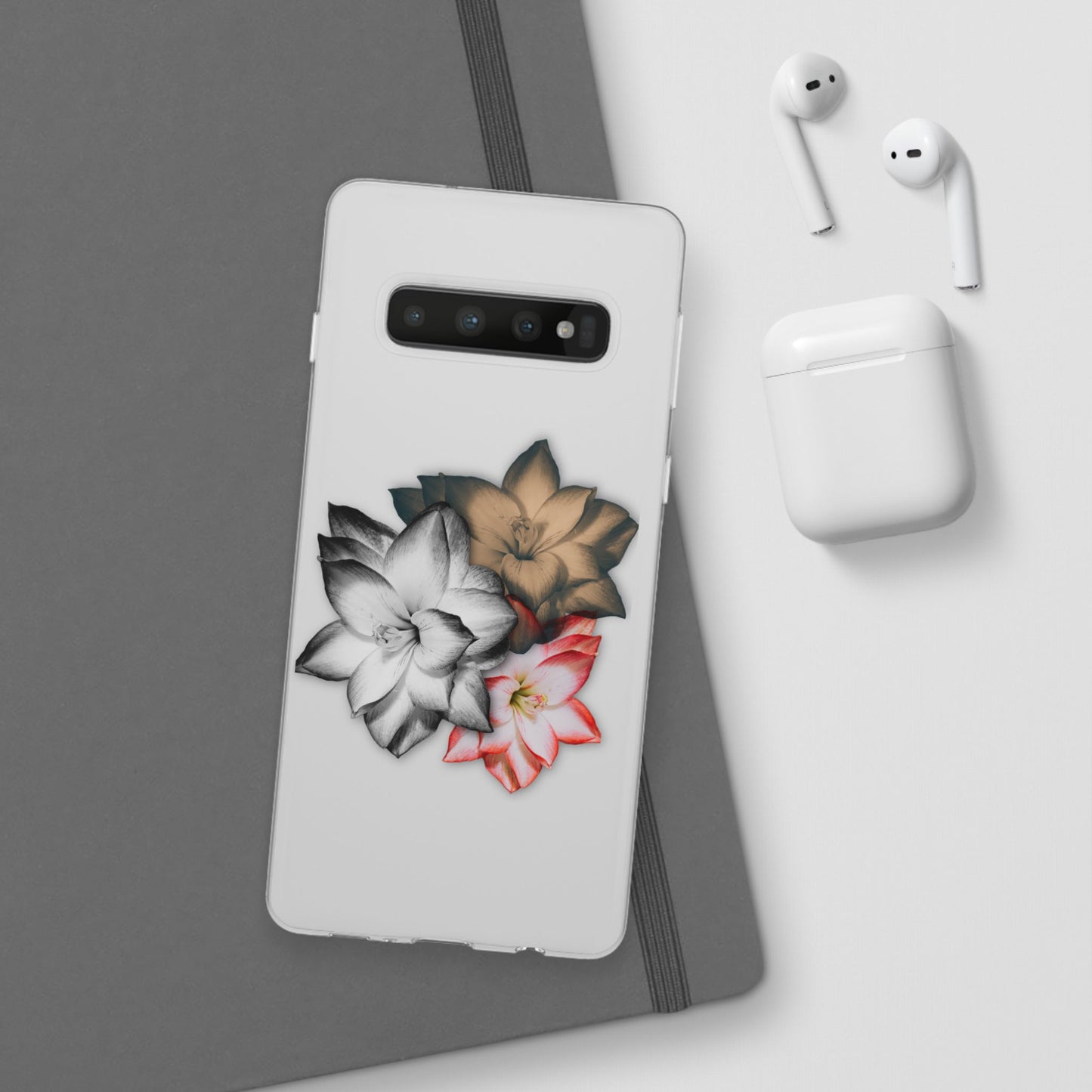 Elegant Floral Flexi Case - Stylish Phone Protection with Petal Design
