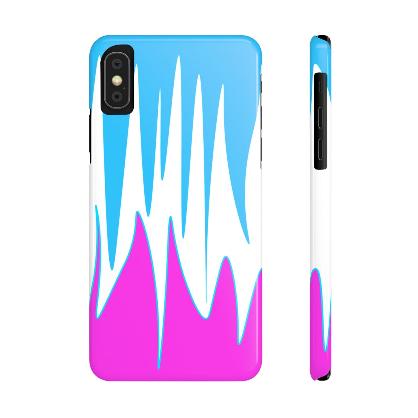 Vibrant Abstract Phone Case - Slim Fit, Phone Accessories, Custom Smartphone Case, Trendy iPhone Cover, Stylish Gift for Tech Lovers