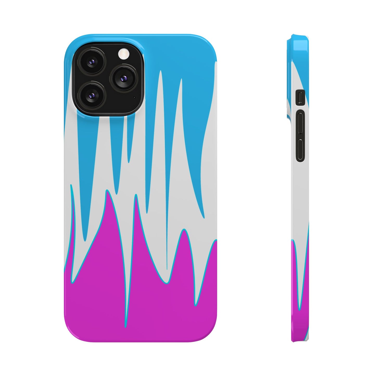 Vibrant Abstract Phone Case - Slim Fit, Phone Accessories, Custom Smartphone Case, Trendy iPhone Cover, Stylish Gift for Tech Lovers