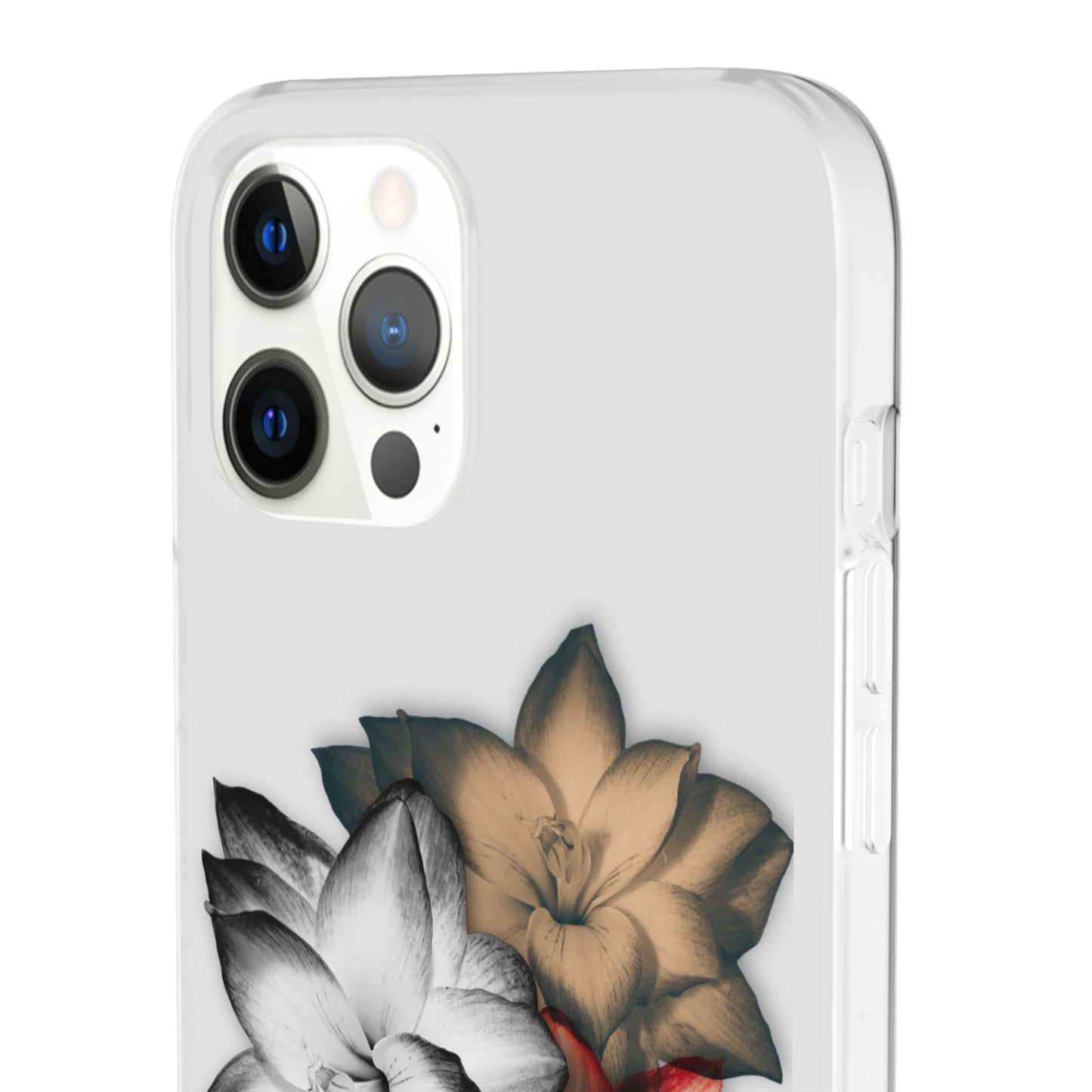 Elegant Floral Flexi Case - Stylish Phone Protection with Petal Design