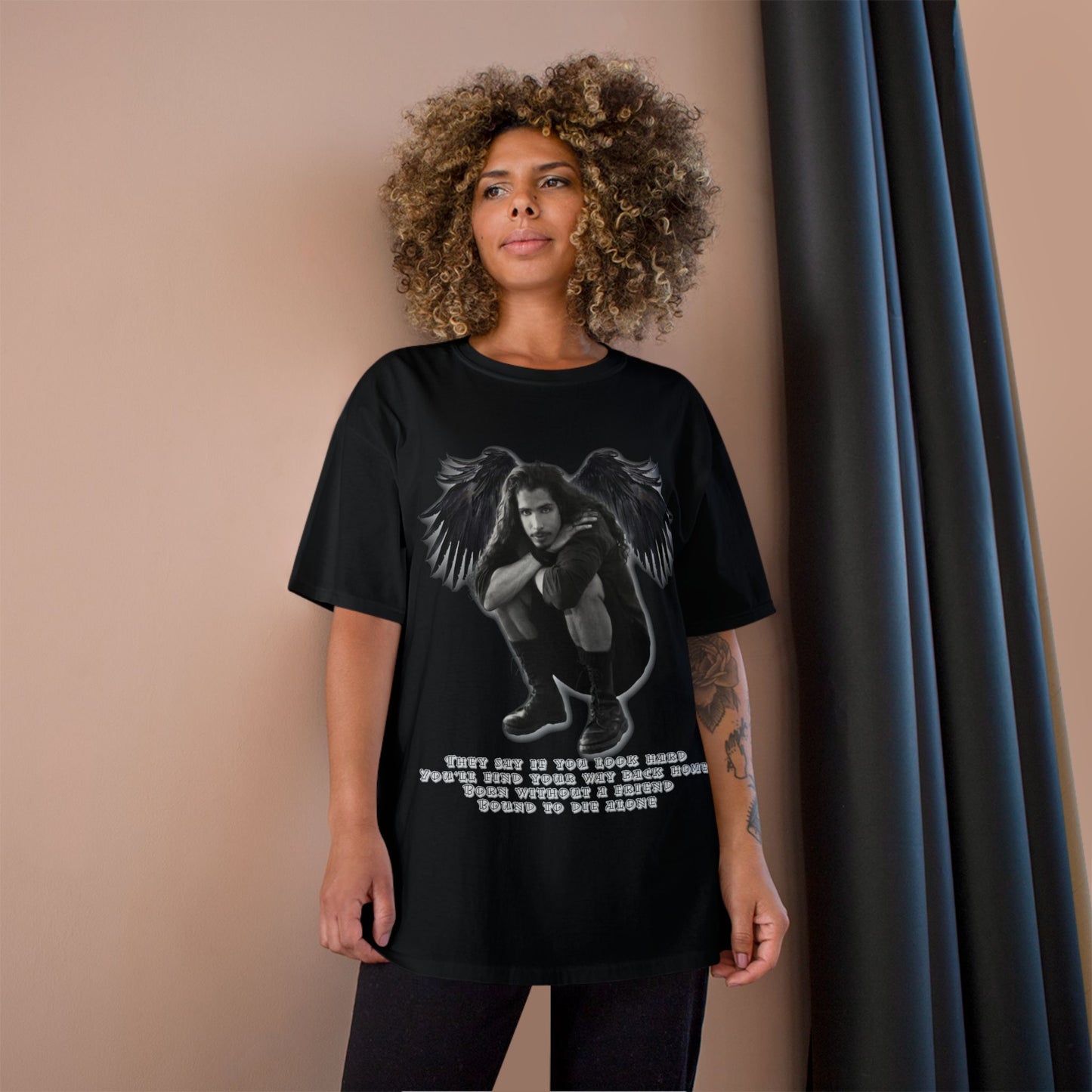 Angelic Chris Cornell Men's T-Shirt Graphic T-Shirt for Music Lovers, Unique Gift for Him, Casual Everyday Wear