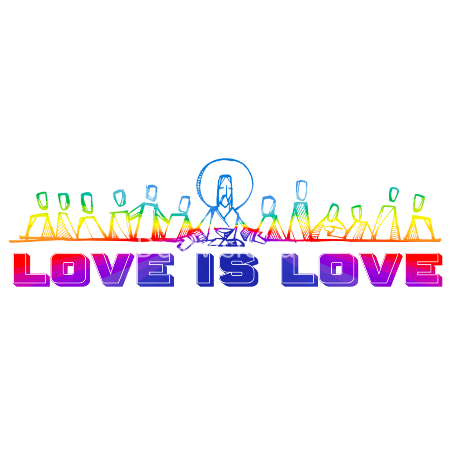 Rainbow Faith Stained Glass Collection – LGBT Christian Art Bundle | Pride Church Windows, Jesus, Cross & Spiritual Icons Pack”