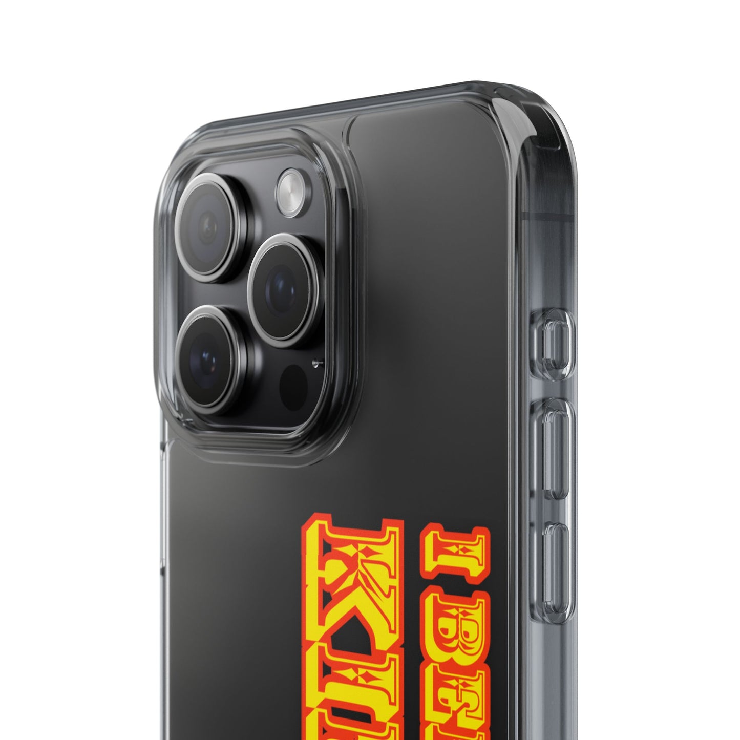 I Belong to the Kingdom Clear Phone Case