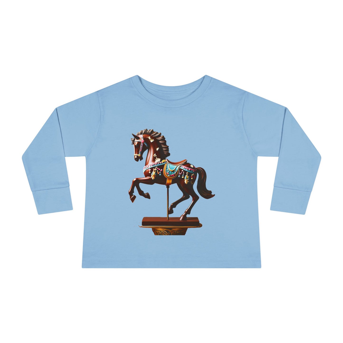 Toddler Tee - Carousel Horses Toddler Time Design