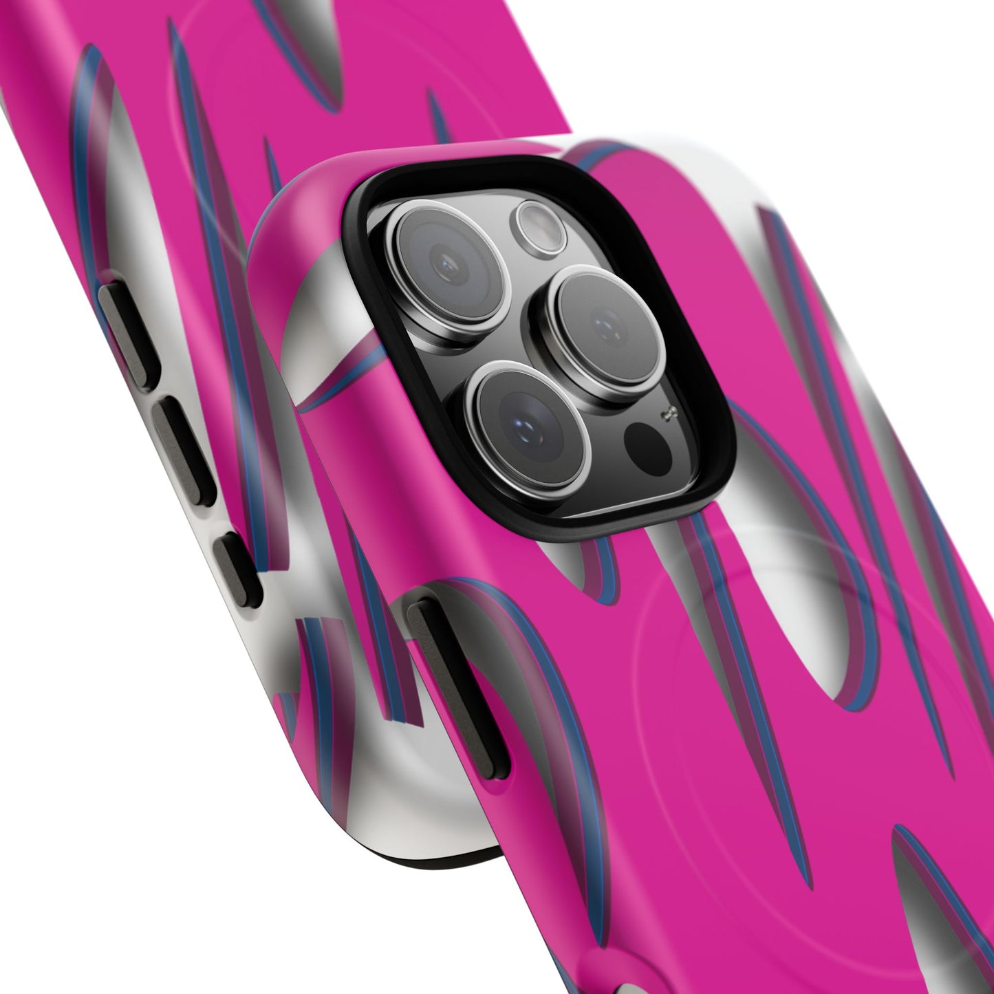 Bold Tough Magnetic Phone Case | Vibrant Pink Design