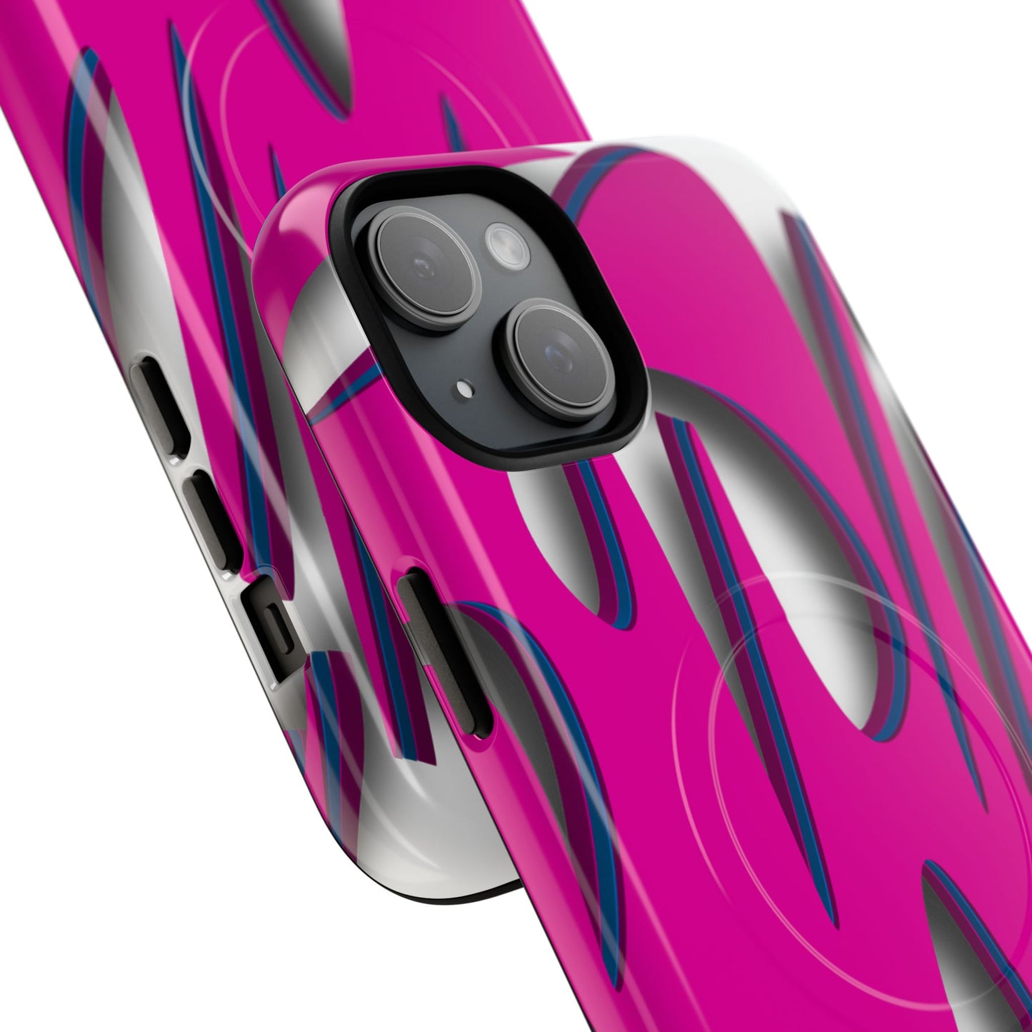 Bold Tough Magnetic Phone Case | Vibrant Pink Design