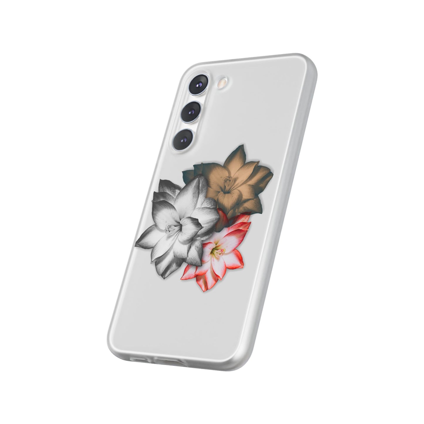 Elegant Floral Flexi Case - Stylish Phone Protection with Petal Design