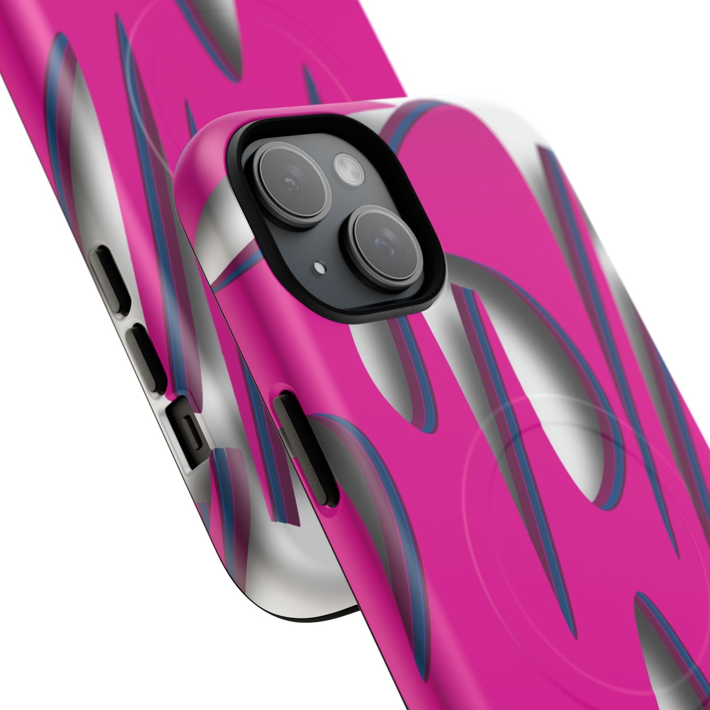 Bold Tough Magnetic Phone Case | Vibrant Pink Design