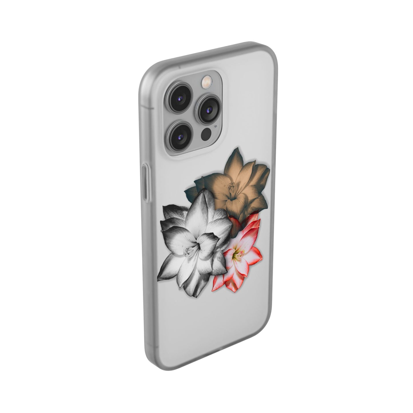 Elegant Floral Flexi Case - Stylish Phone Protection with Petal Design