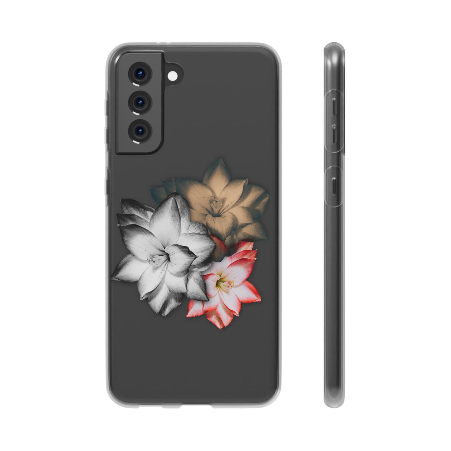 Elegant Floral Flexi Case - Stylish Phone Protection with Petal Design