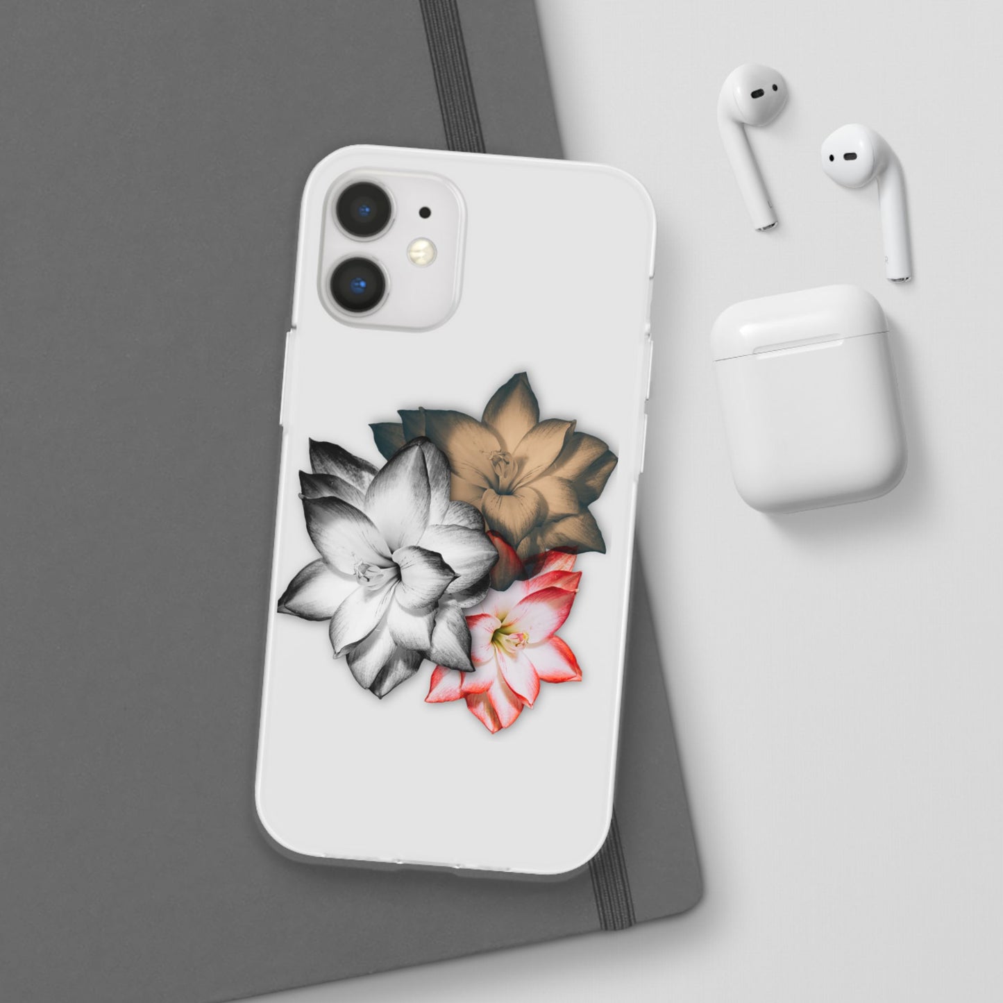 Elegant Floral Flexi Case - Stylish Phone Protection with Petal Design