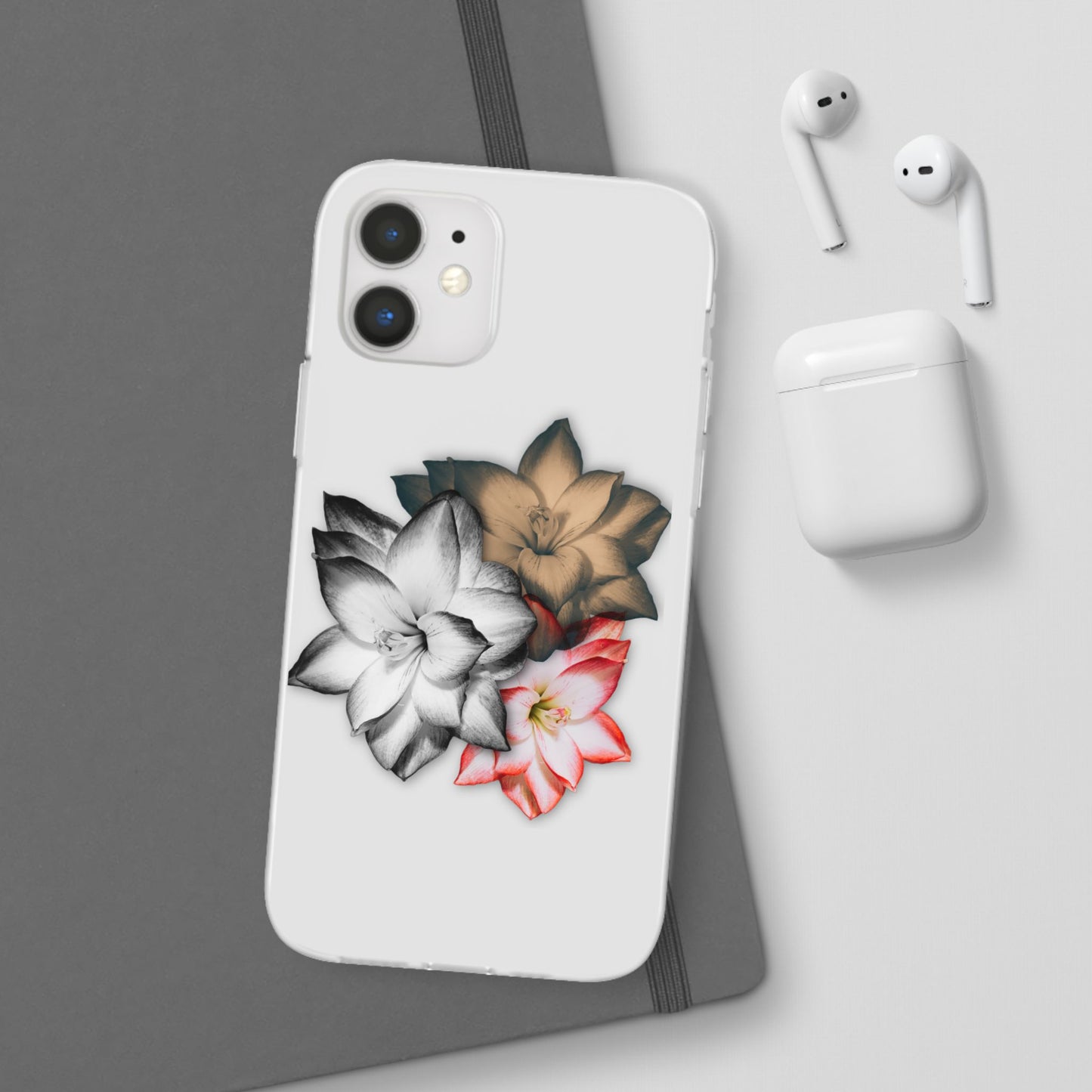 Elegant Floral Flexi Case - Stylish Phone Protection with Petal Design