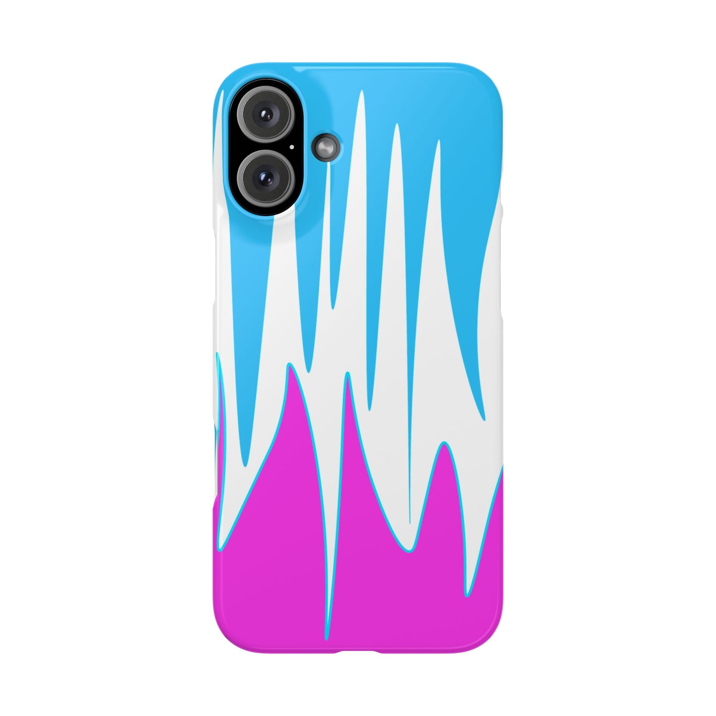 Vibrant Abstract Phone Case - Slim Fit, Phone Accessories, Custom Smartphone Case, Trendy iPhone Cover, Stylish Gift for Tech Lovers