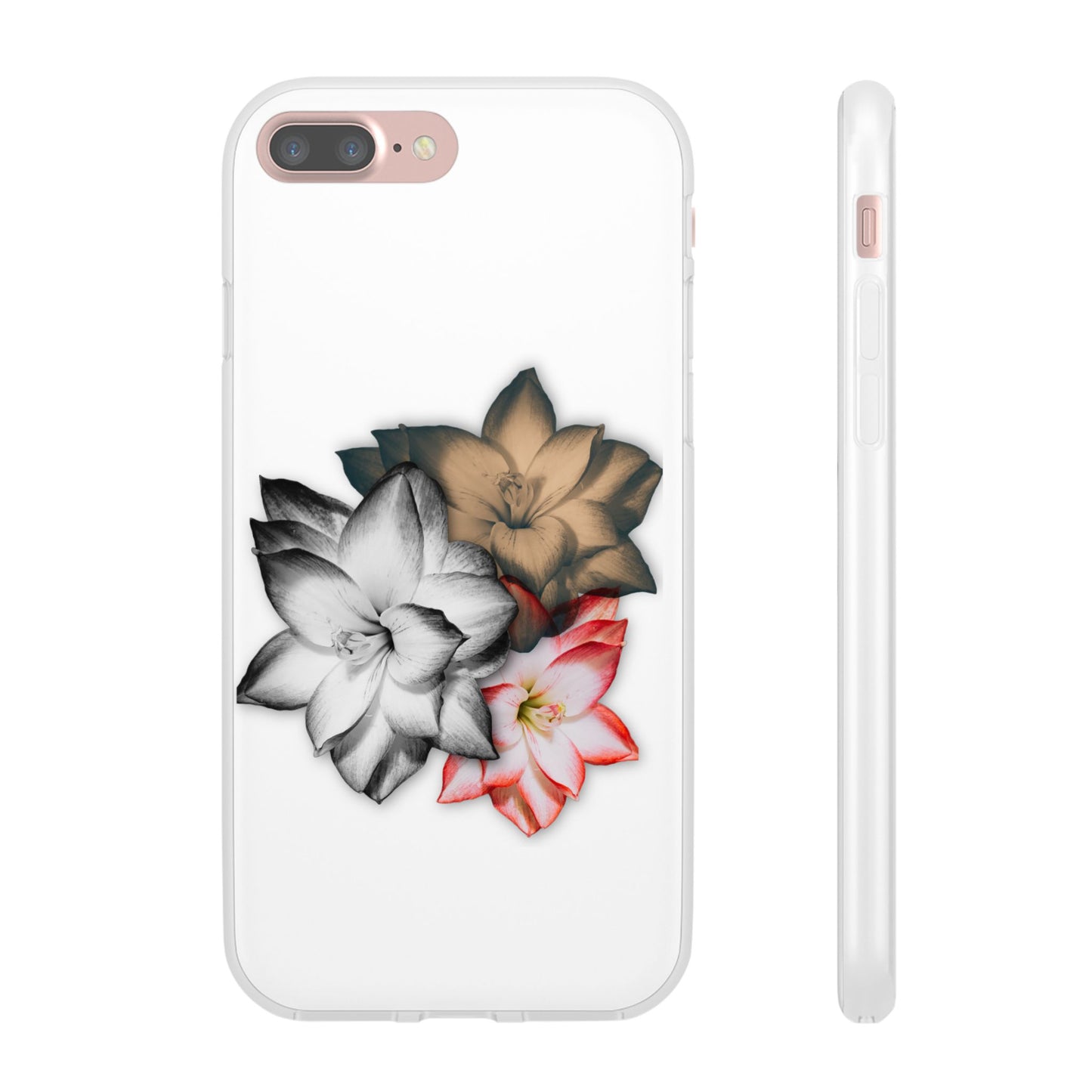 Elegant Floral Flexi Case - Stylish Phone Protection with Petal Design