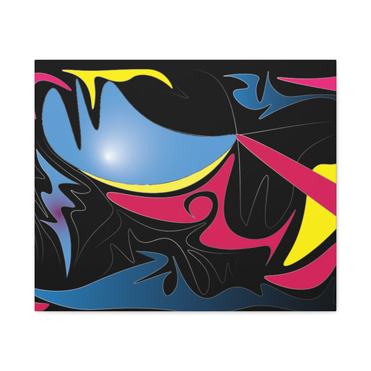 Abstract Art Canvas Print - Vibrant Modern Decor for Home
