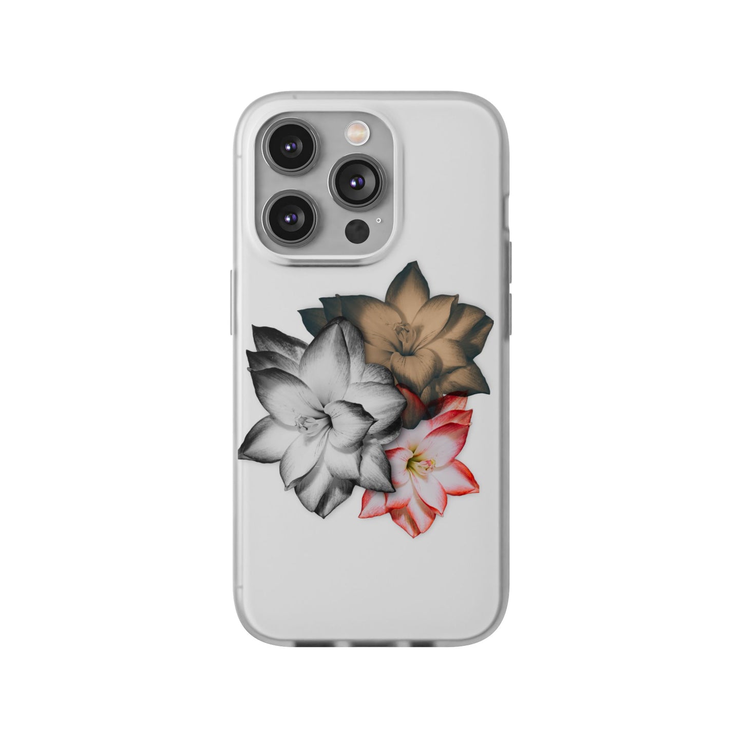 Elegant Floral Flexi Case - Stylish Phone Protection with Petal Design