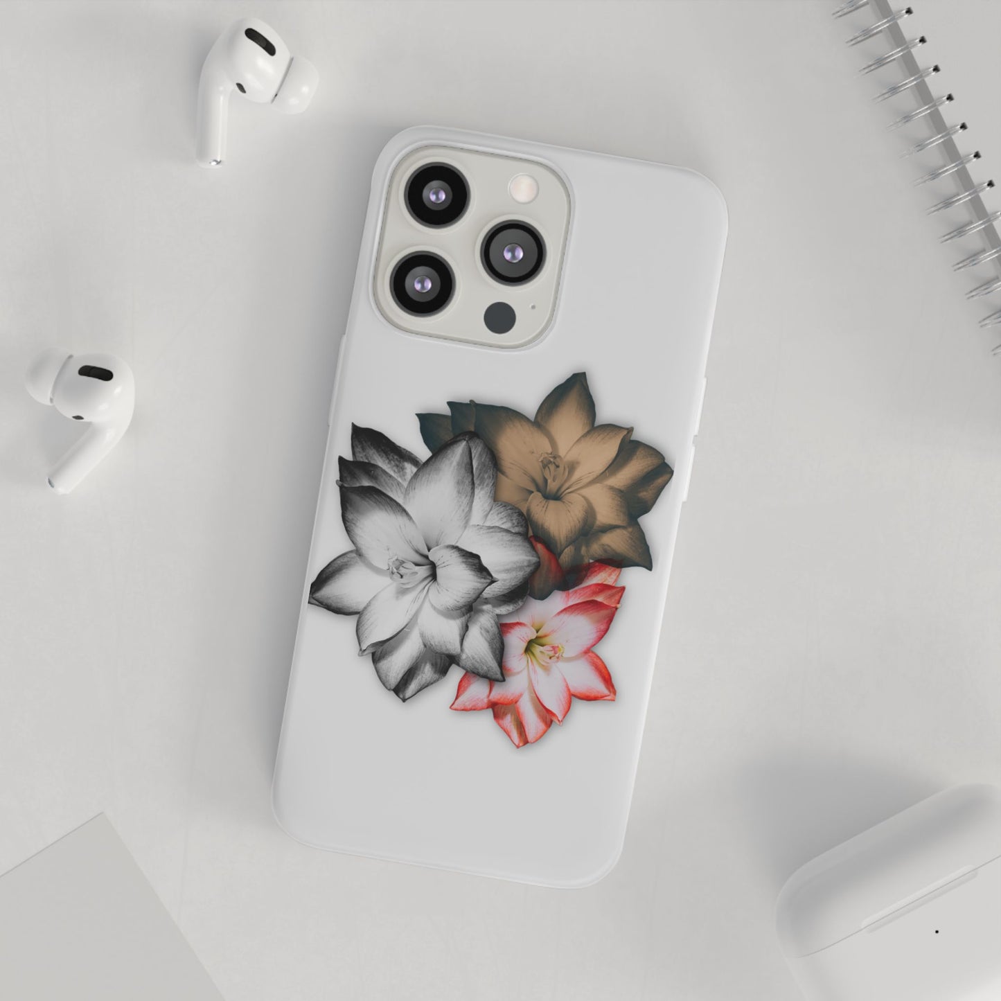 Elegant Floral Flexi Case - Stylish Phone Protection with Petal Design
