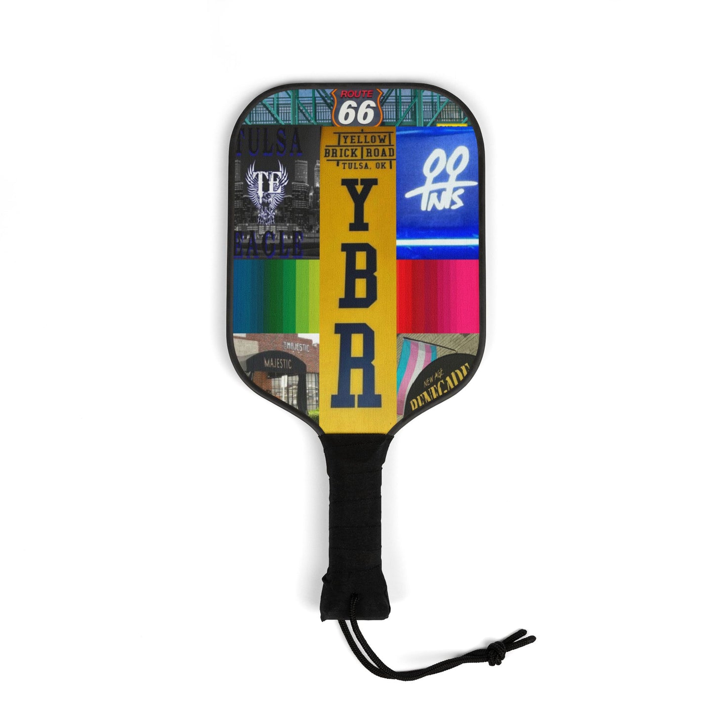 Tulsa LGBT bars/of yesterday_Vibrant Pickleball Paddle Set for Fun Outdoor Play, Custom Pickleball Gear, Sports Gift for Players, Pickleball Accessories, Active [...]