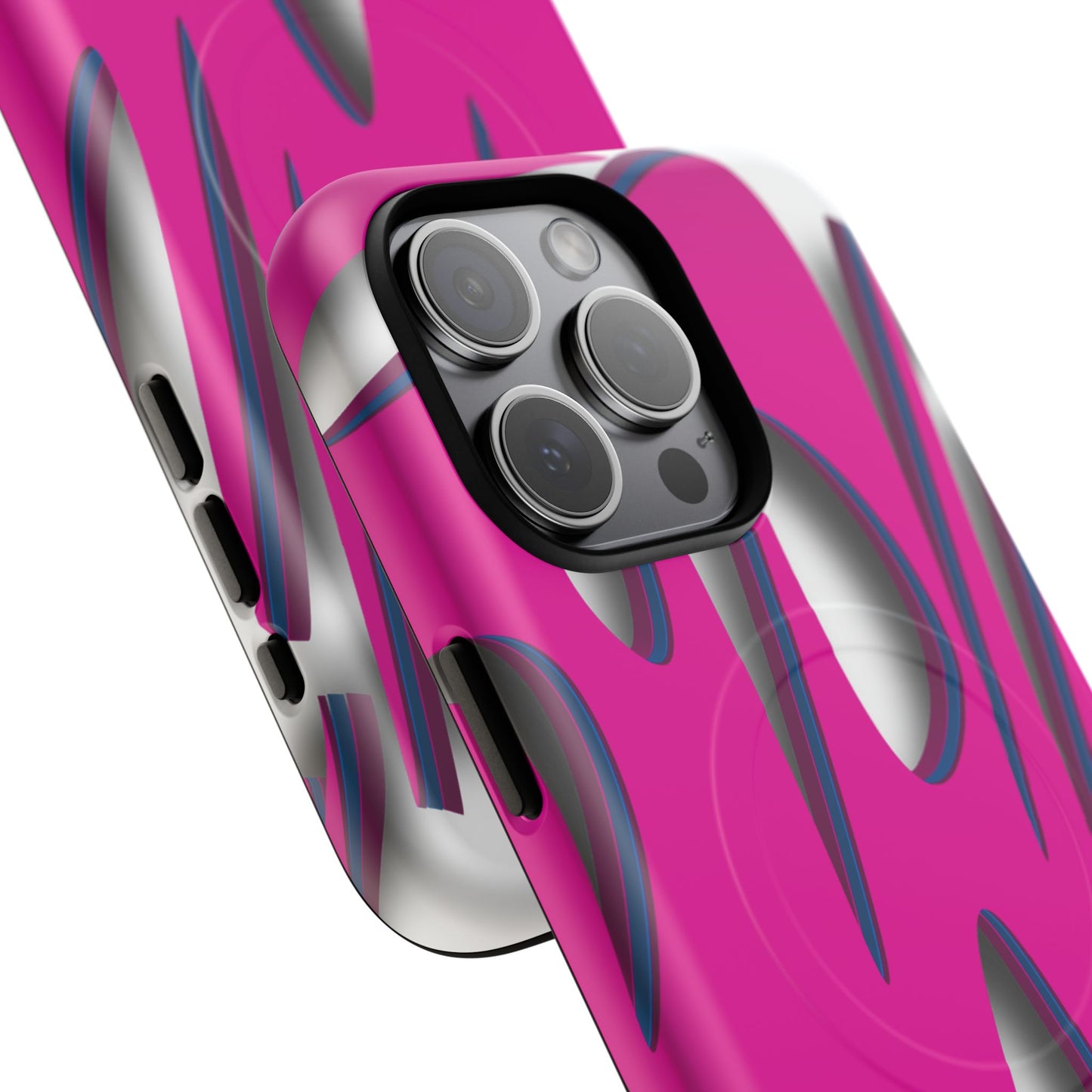 Bold Tough Magnetic Phone Case | Vibrant Pink Design
