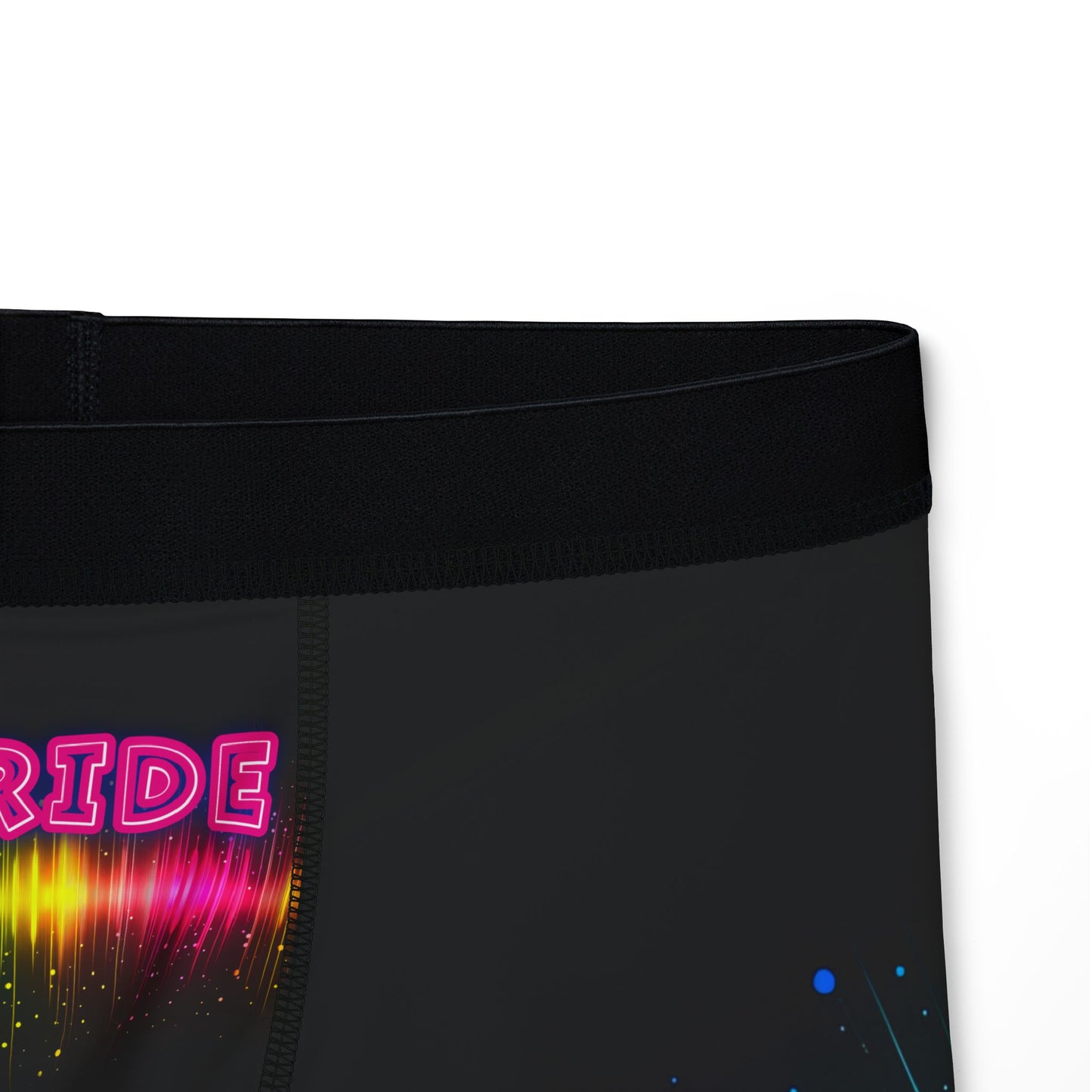 Pride Celebration Men's Boxers, LGBTQ Boxers, Colorful AOP Underwear, Festival Apparel, Comfortable Daily Wear, Gay Pride Gifts