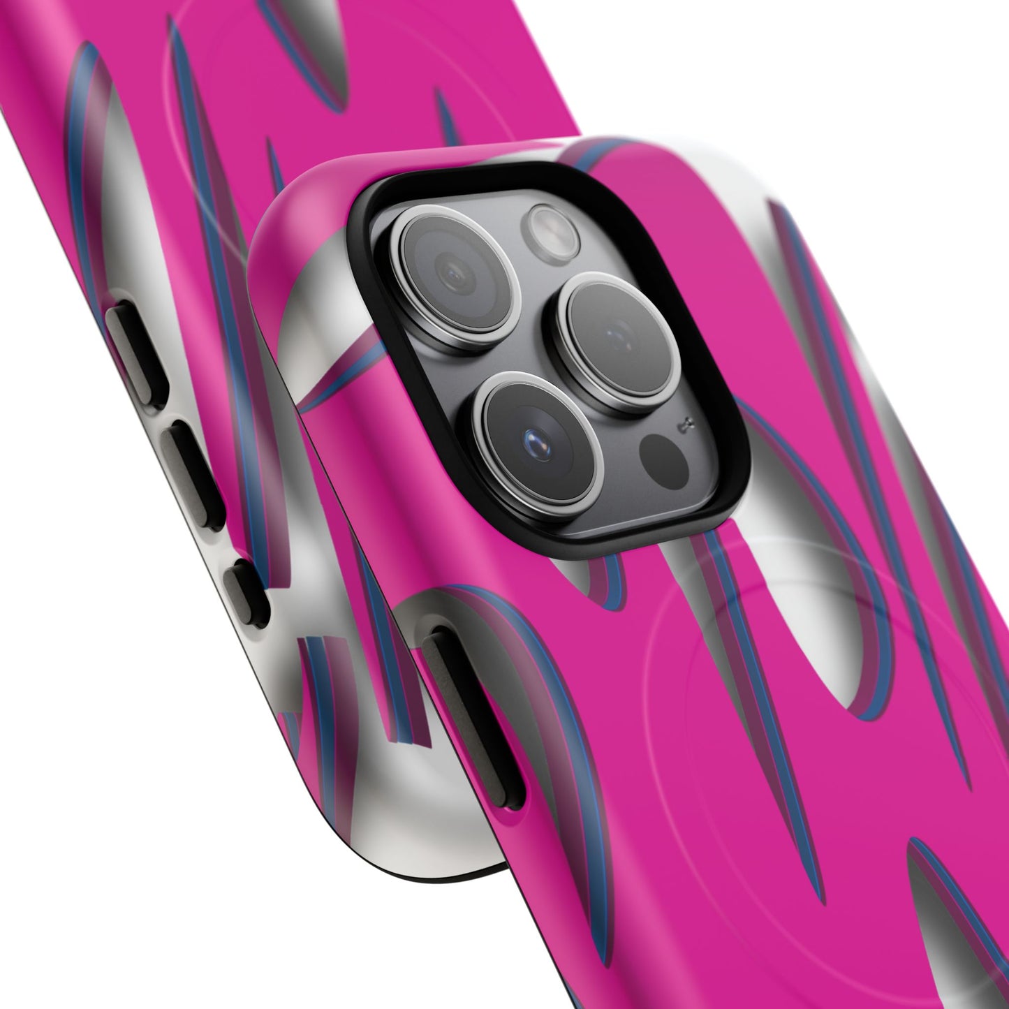 Bold Tough Magnetic Phone Case | Vibrant Pink Design