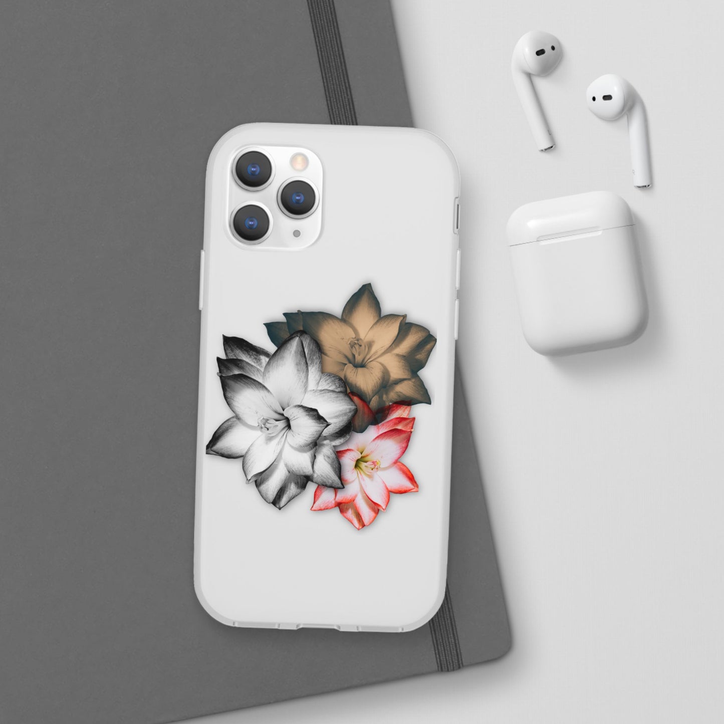 Elegant Floral Flexi Case - Stylish Phone Protection with Petal Design