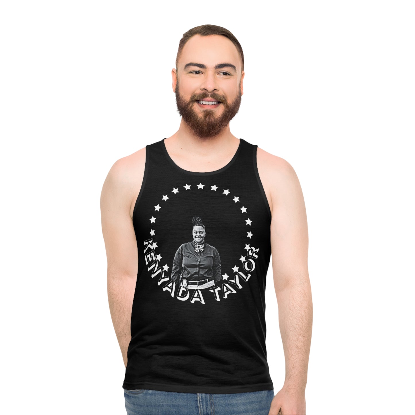 Unisex Kenyada Taylor-the First 48-Tank Top - Custom Design for Athletes, Gift for Fitness Enthusiasts, Perfect for Summer Workouts, Casual Wear, Graphic Tee