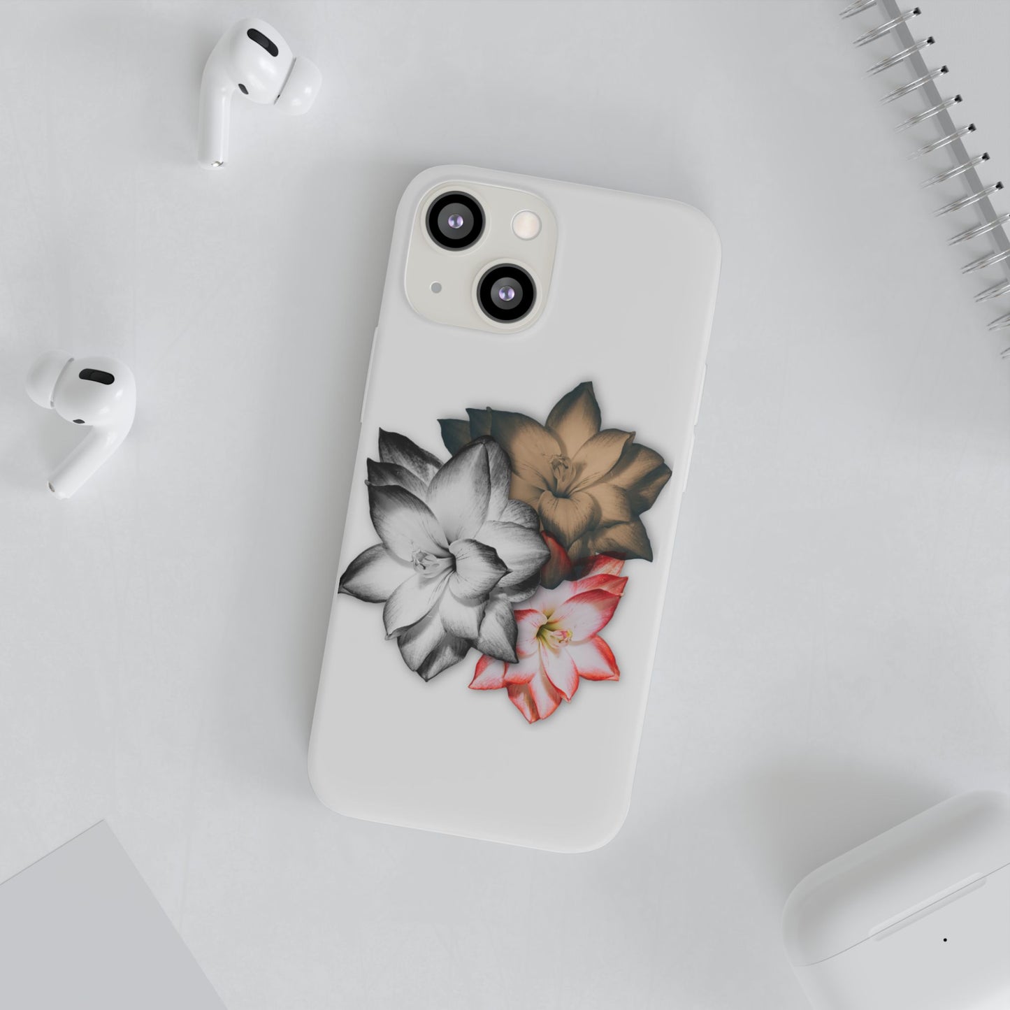 Elegant Floral Flexi Case - Stylish Phone Protection with Petal Design