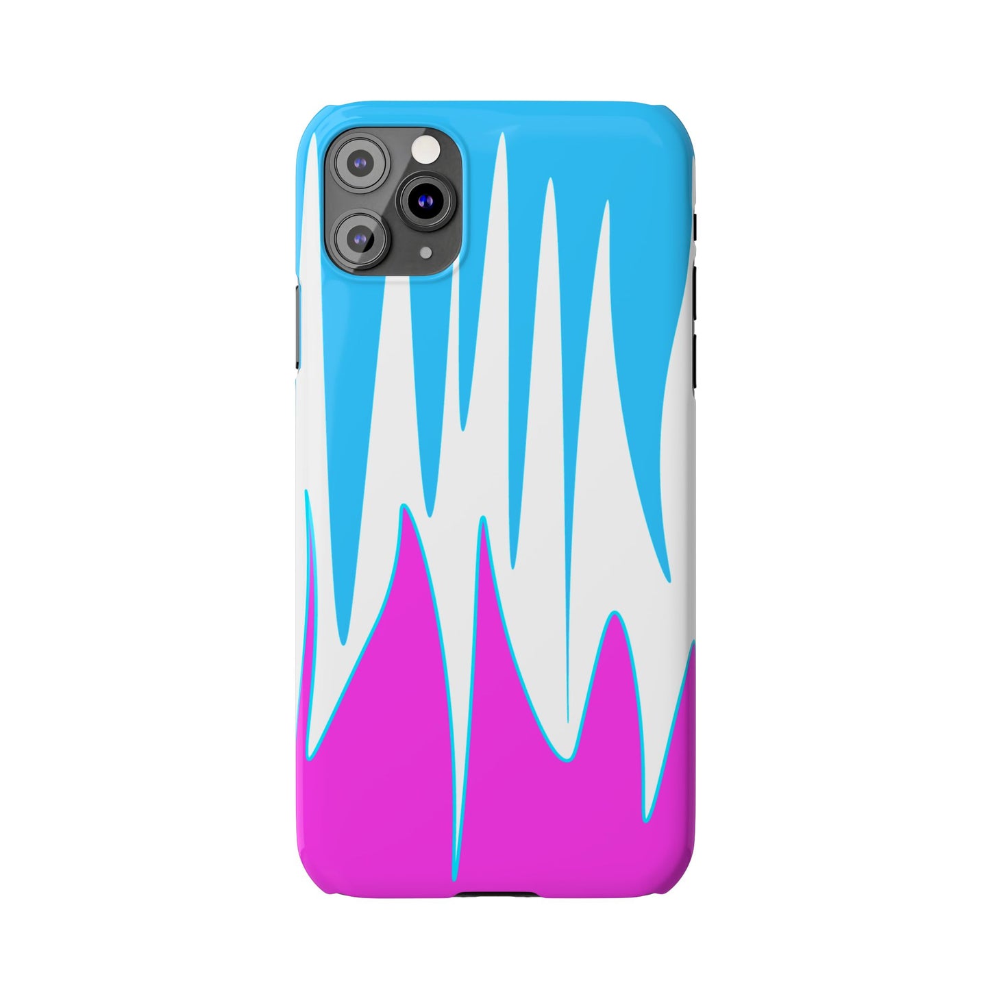 Vibrant Abstract Phone Case - Slim Fit, Phone Accessories, Custom Smartphone Case, Trendy iPhone Cover, Stylish Gift for Tech Lovers