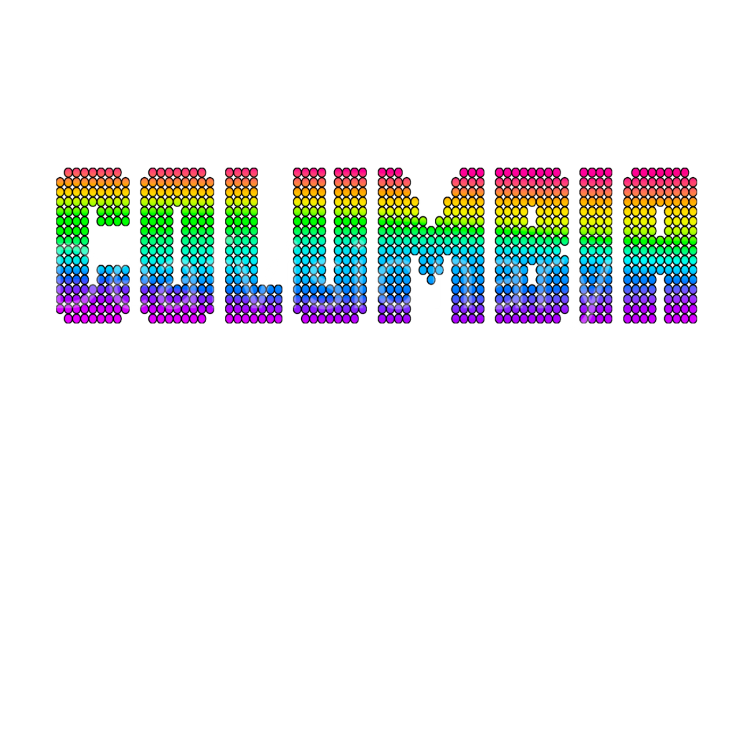 37 LGBTQIA+ Pride Word Art SVG Bundle Packet | Rainbow Typography Pack for Cricut, Sublimation, Stickers & T-Shirts