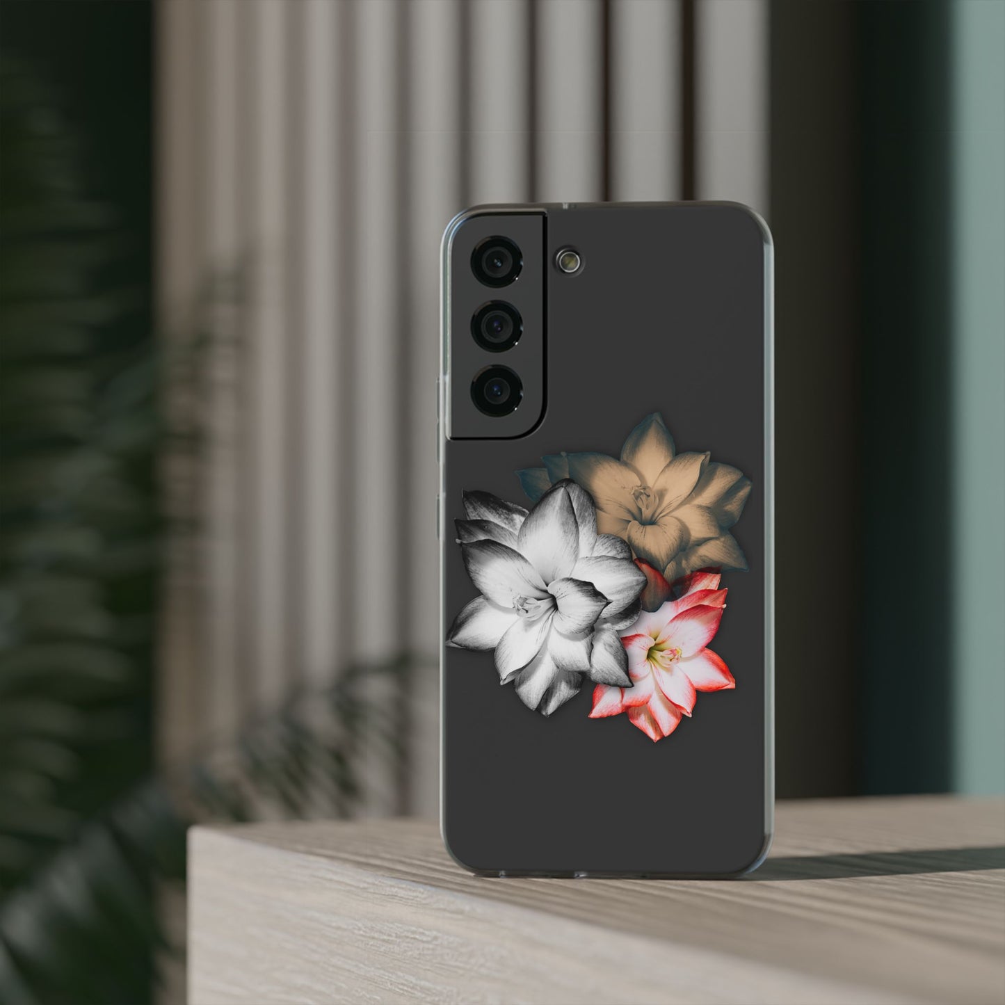 Elegant Floral Flexi Case - Stylish Phone Protection with Petal Design